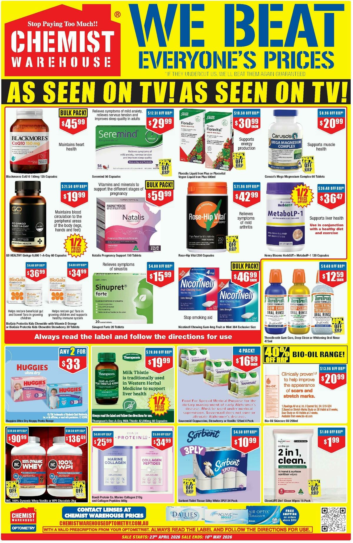 Chemist Warehouse Catalogues from 23 April
