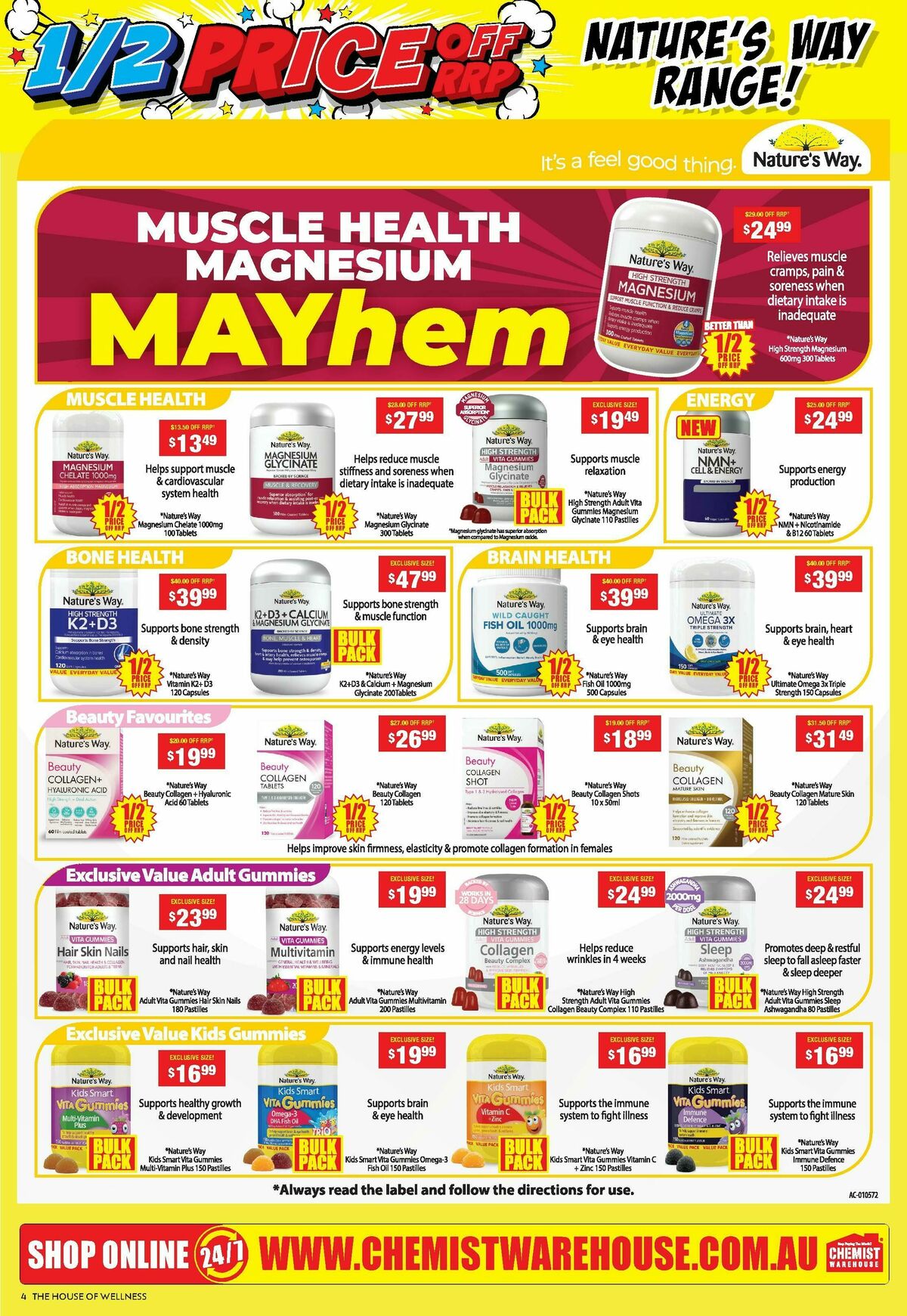 Chemist Warehouse Catalogues from 11 May