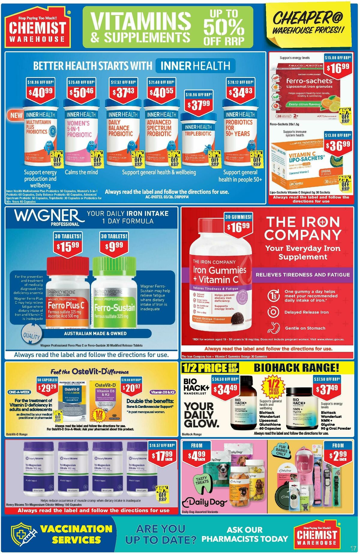 Chemist Warehouse Catalogues from 28 May