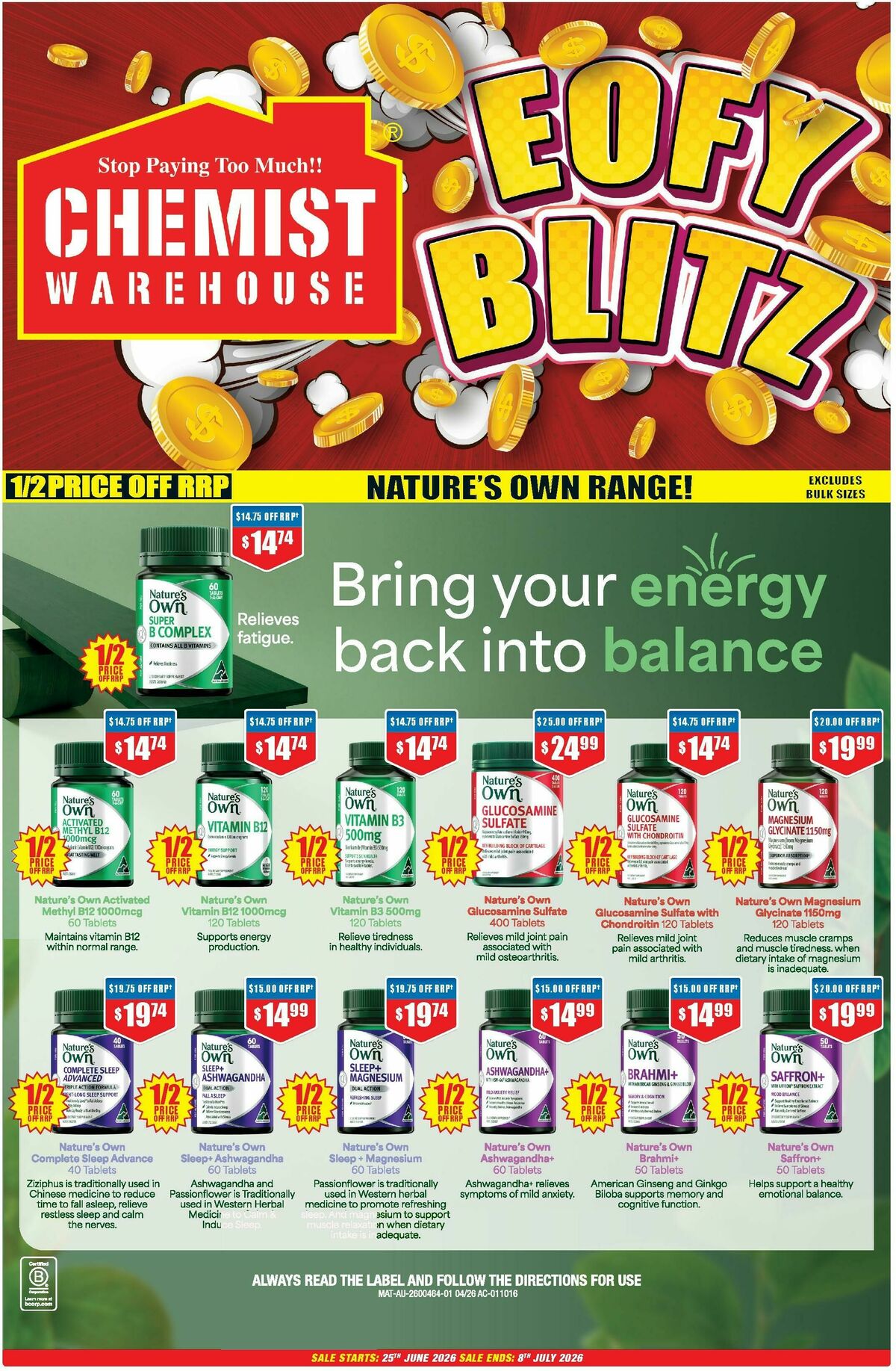 Chemist Warehouse Catalogues from 25 June