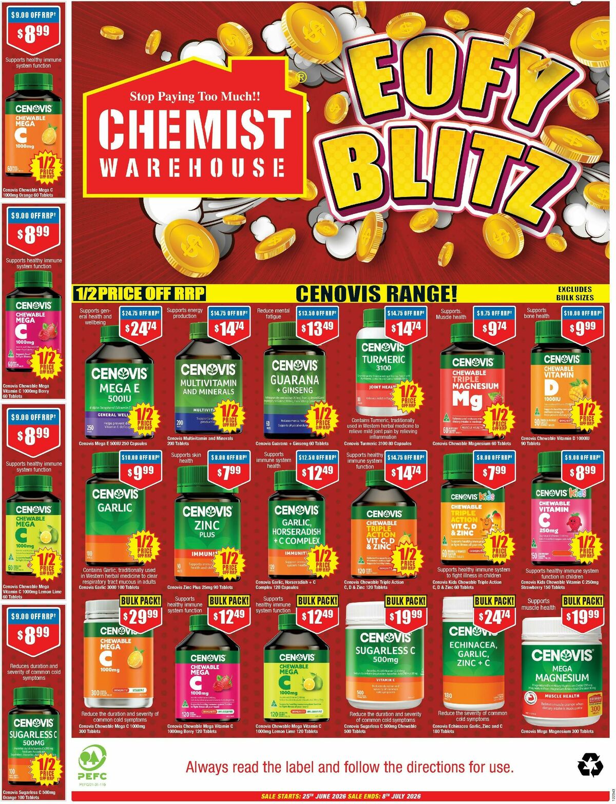 Chemist Warehouse Catalogues from 25 June