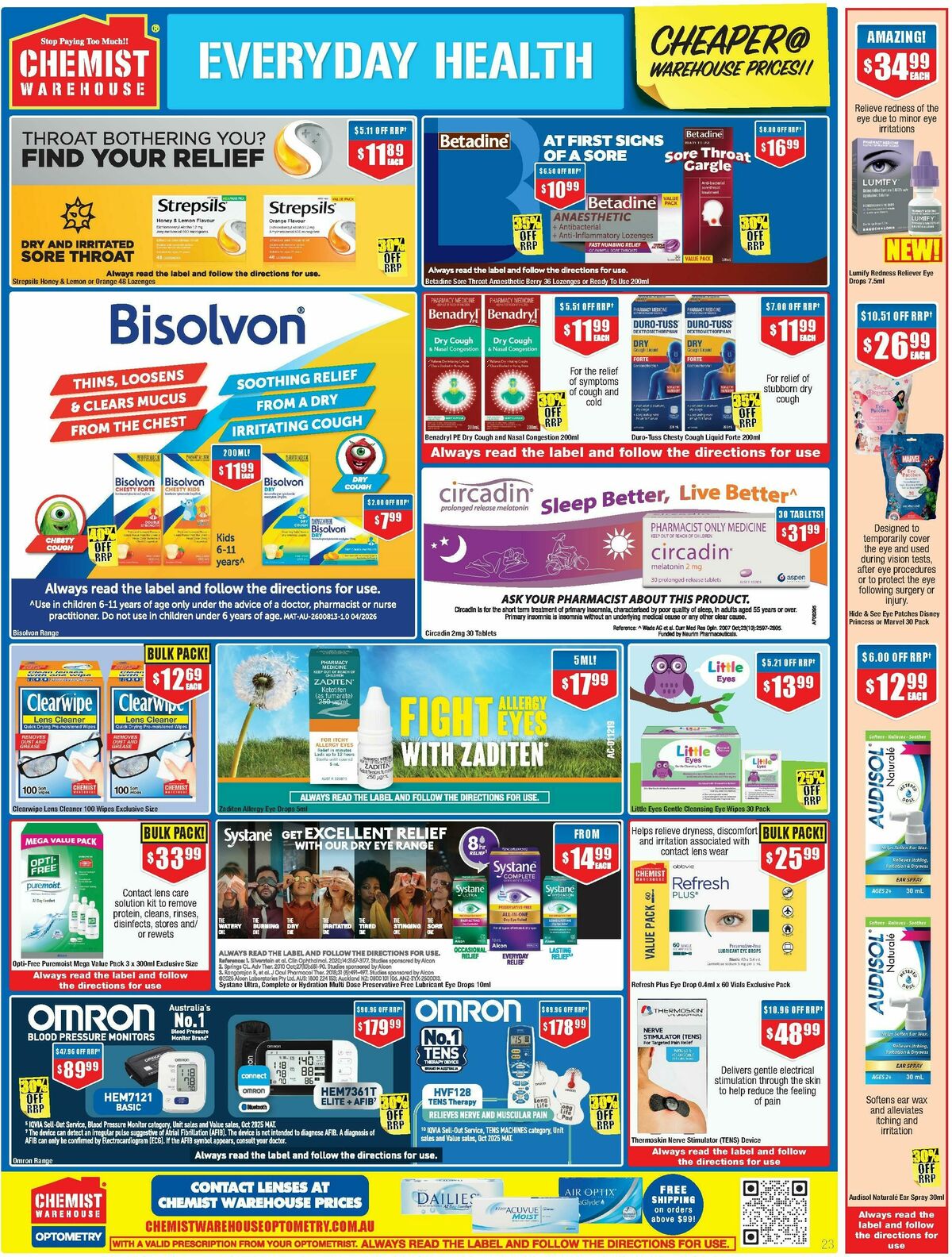 Chemist Warehouse Catalogues from 23 July