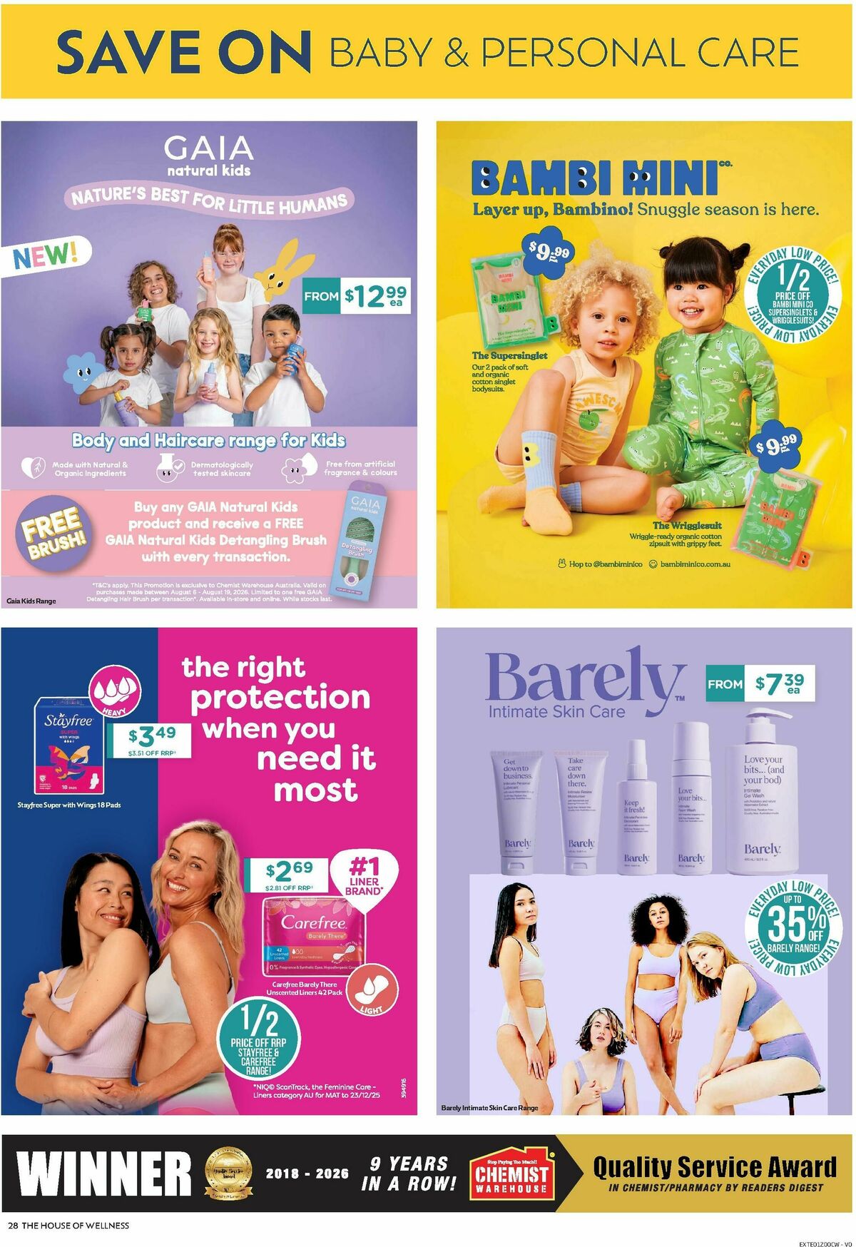 Chemist Warehouse Catalogues from 6 August