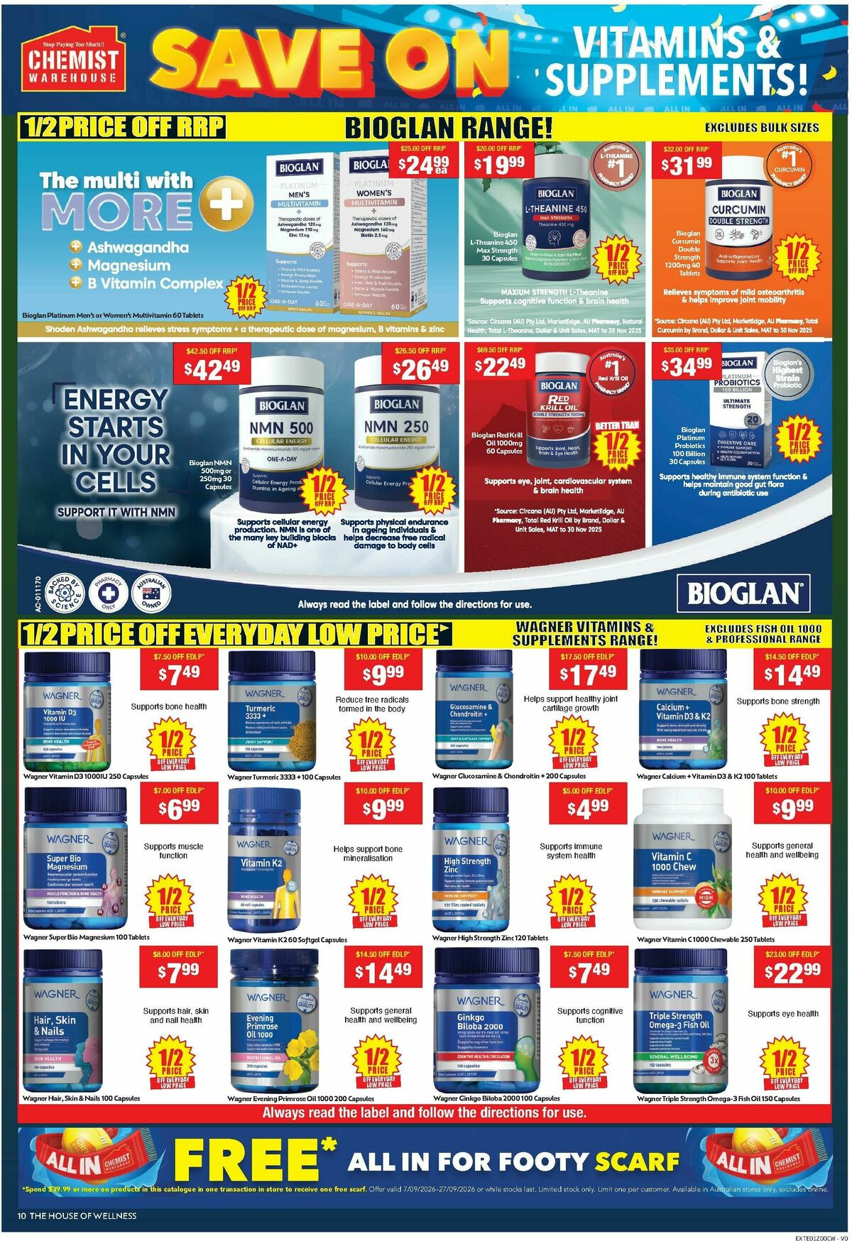 Chemist Warehouse Catalogues from 7 September