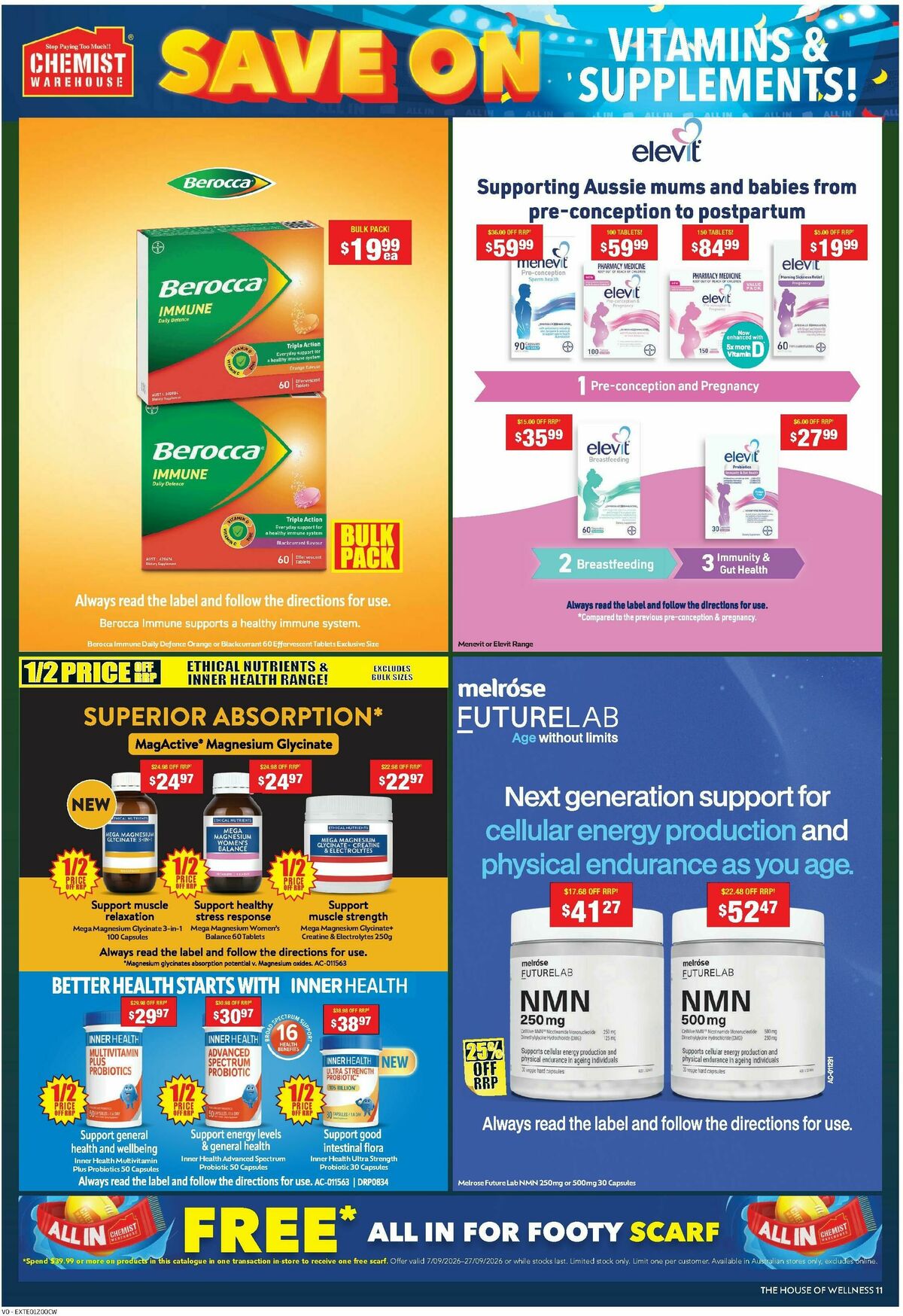 Chemist Warehouse Catalogues from 7 September