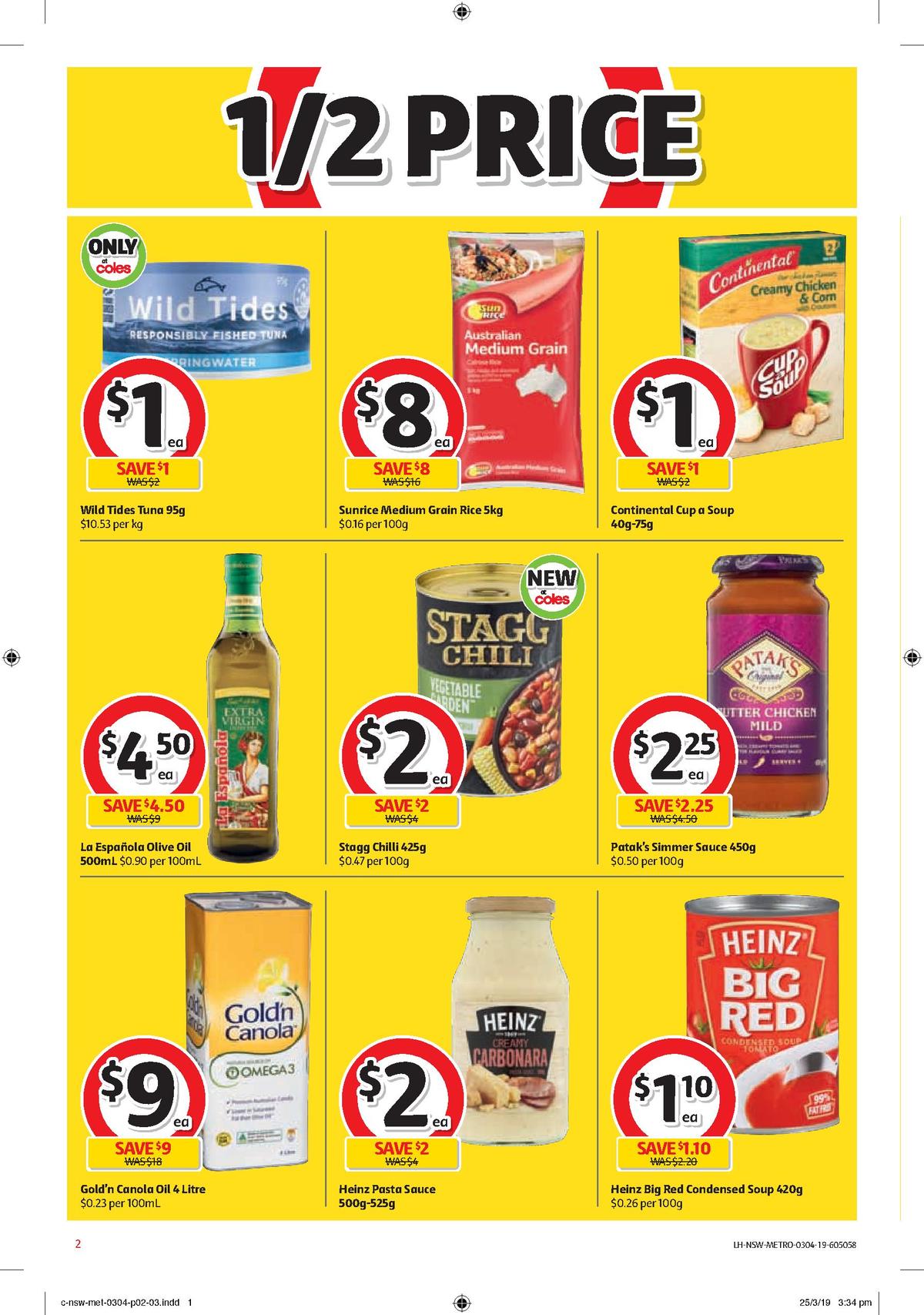 Coles Catalogues from 3 April