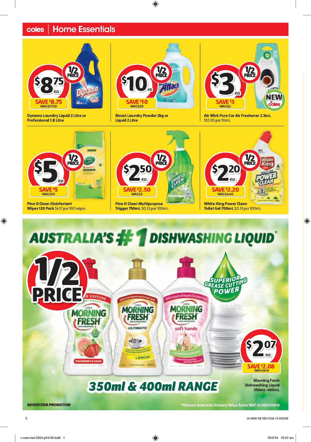 Coles Catalogues from 3 April