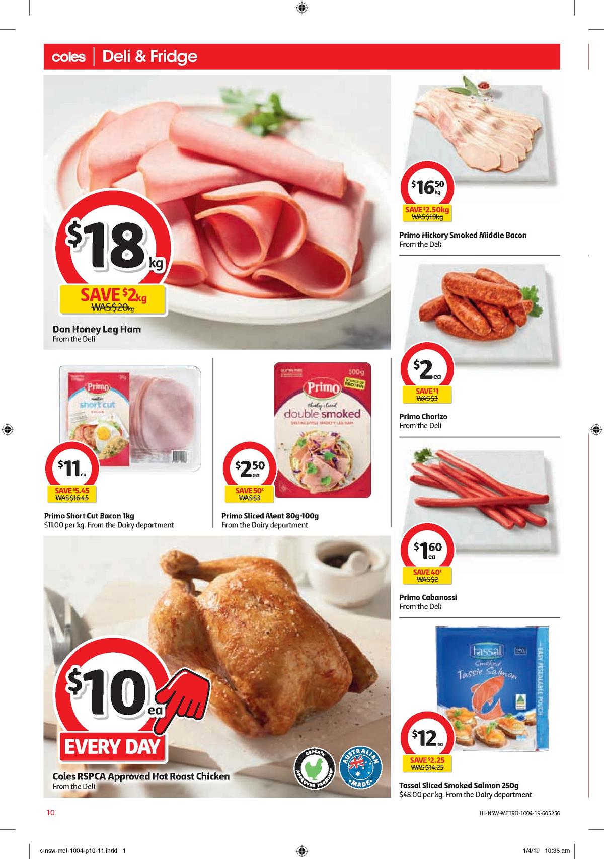 Coles Catalogues from 10 April