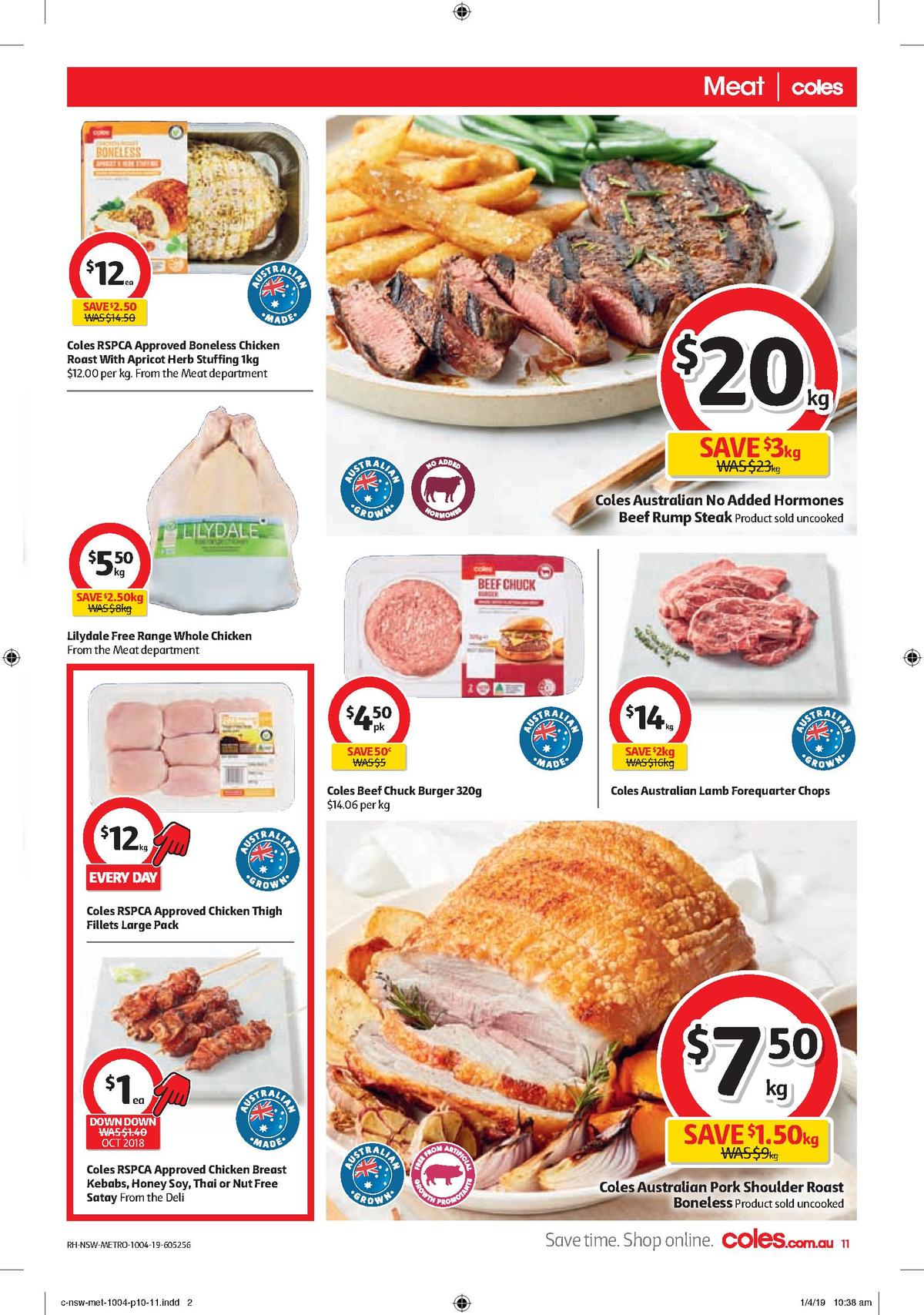 Coles Catalogues from 10 April