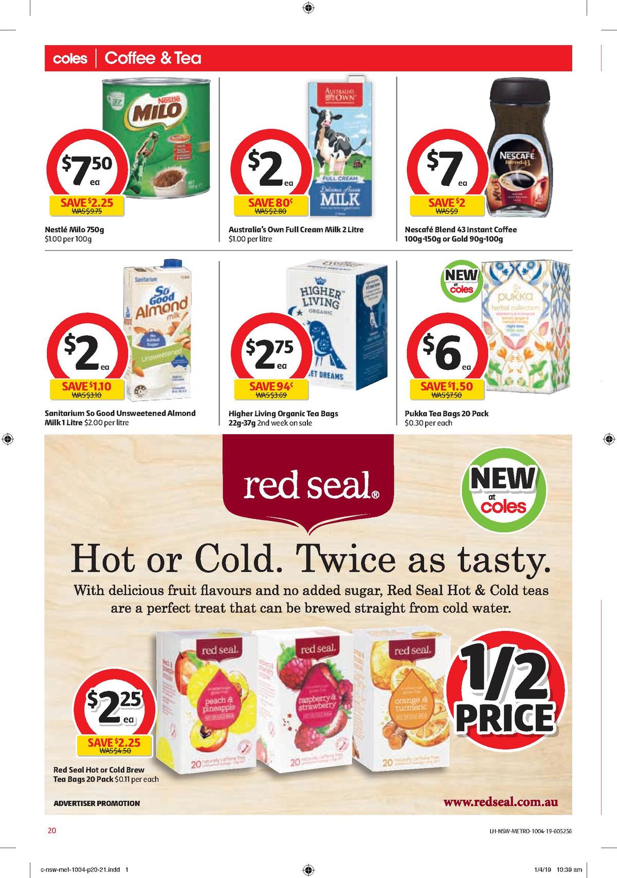 Coles Catalogues from 10 April