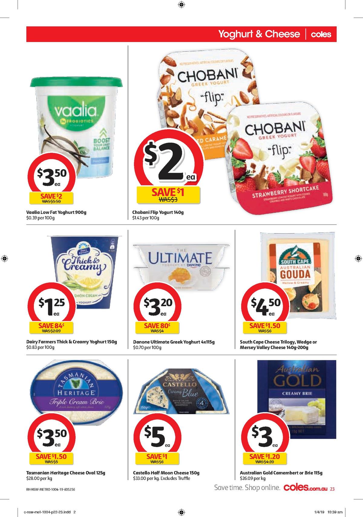 Coles Catalogues from 10 April
