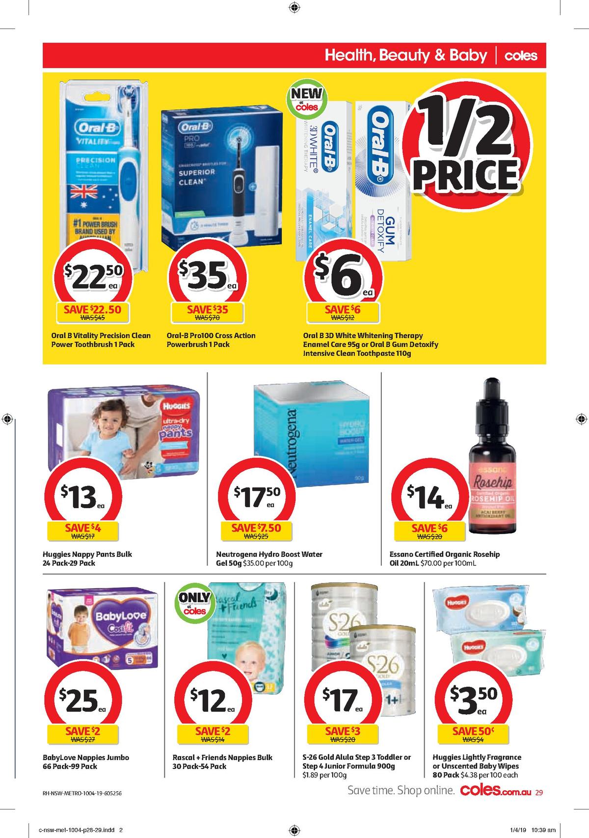 Coles Catalogues from 10 April
