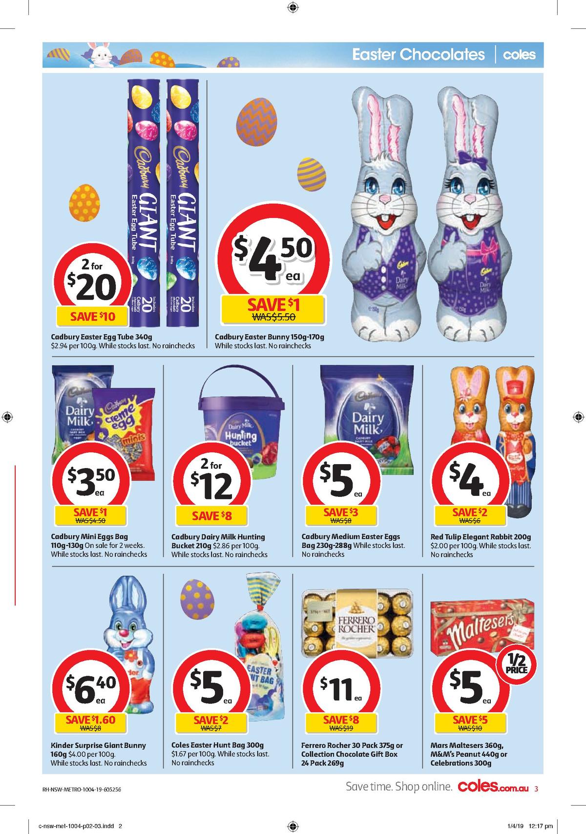 Coles Catalogues from 10 April