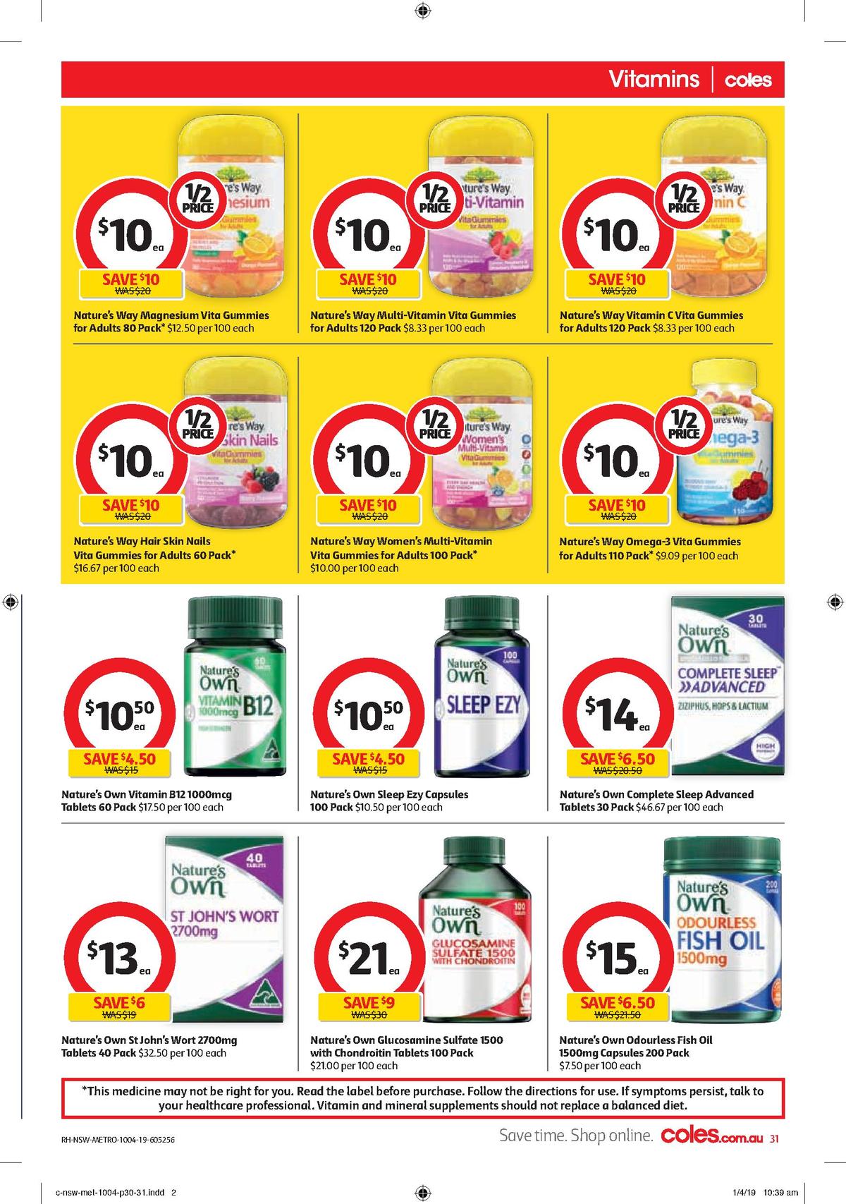 Coles Catalogues from 10 April