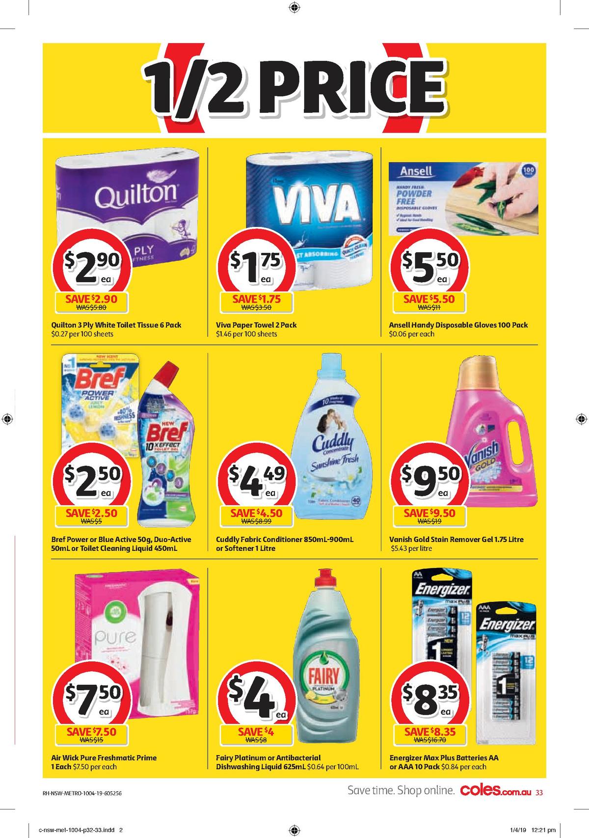Coles Catalogues from 10 April