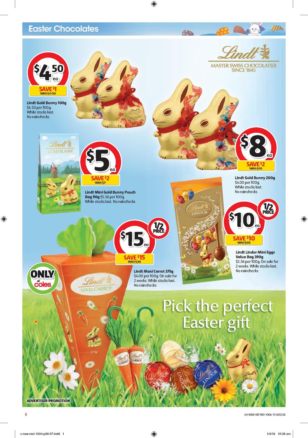 Coles Catalogues from 10 April