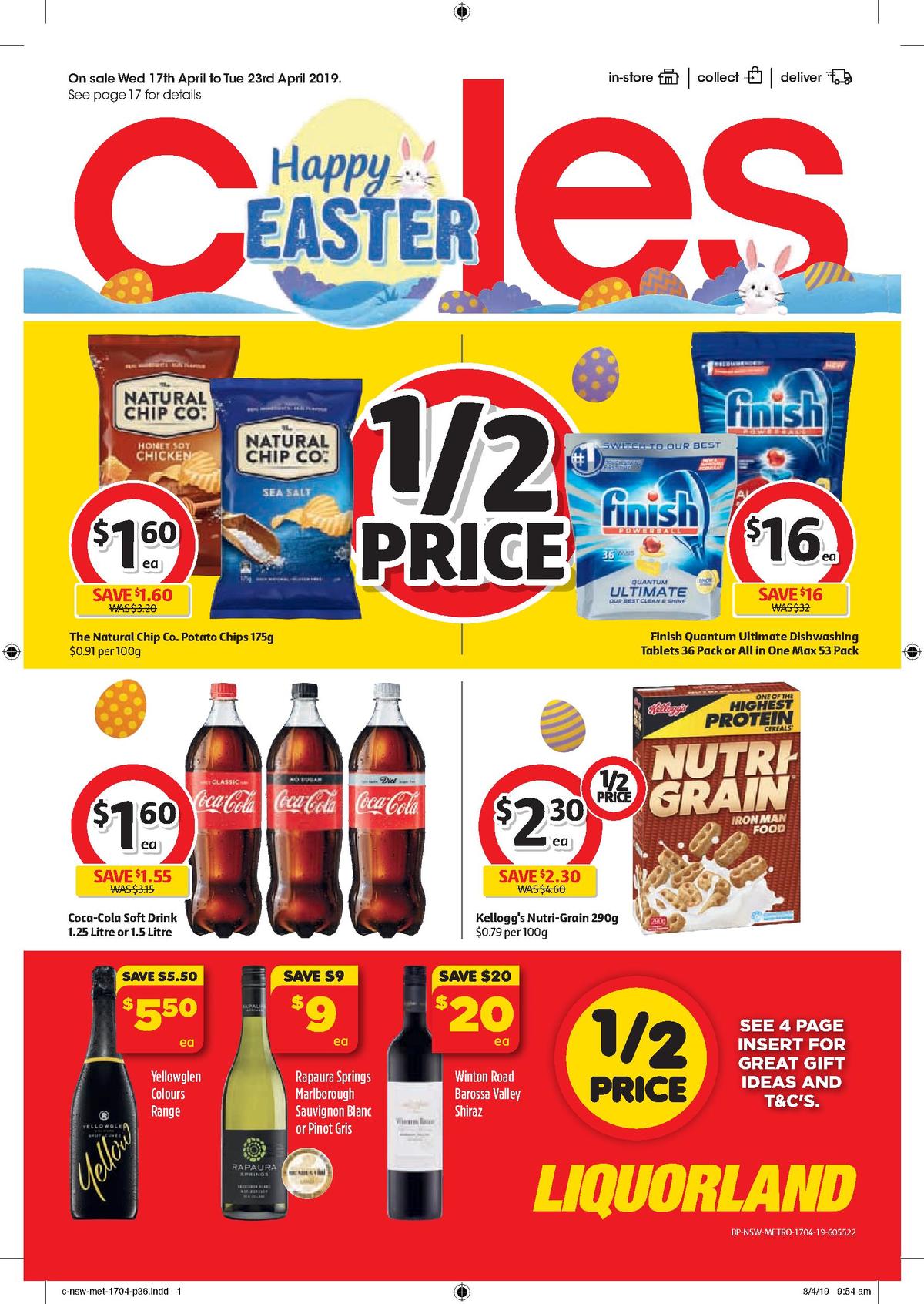 Coles Catalogues from 17 April