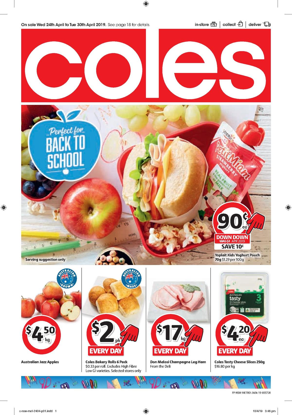 Coles Catalogues from 24 April