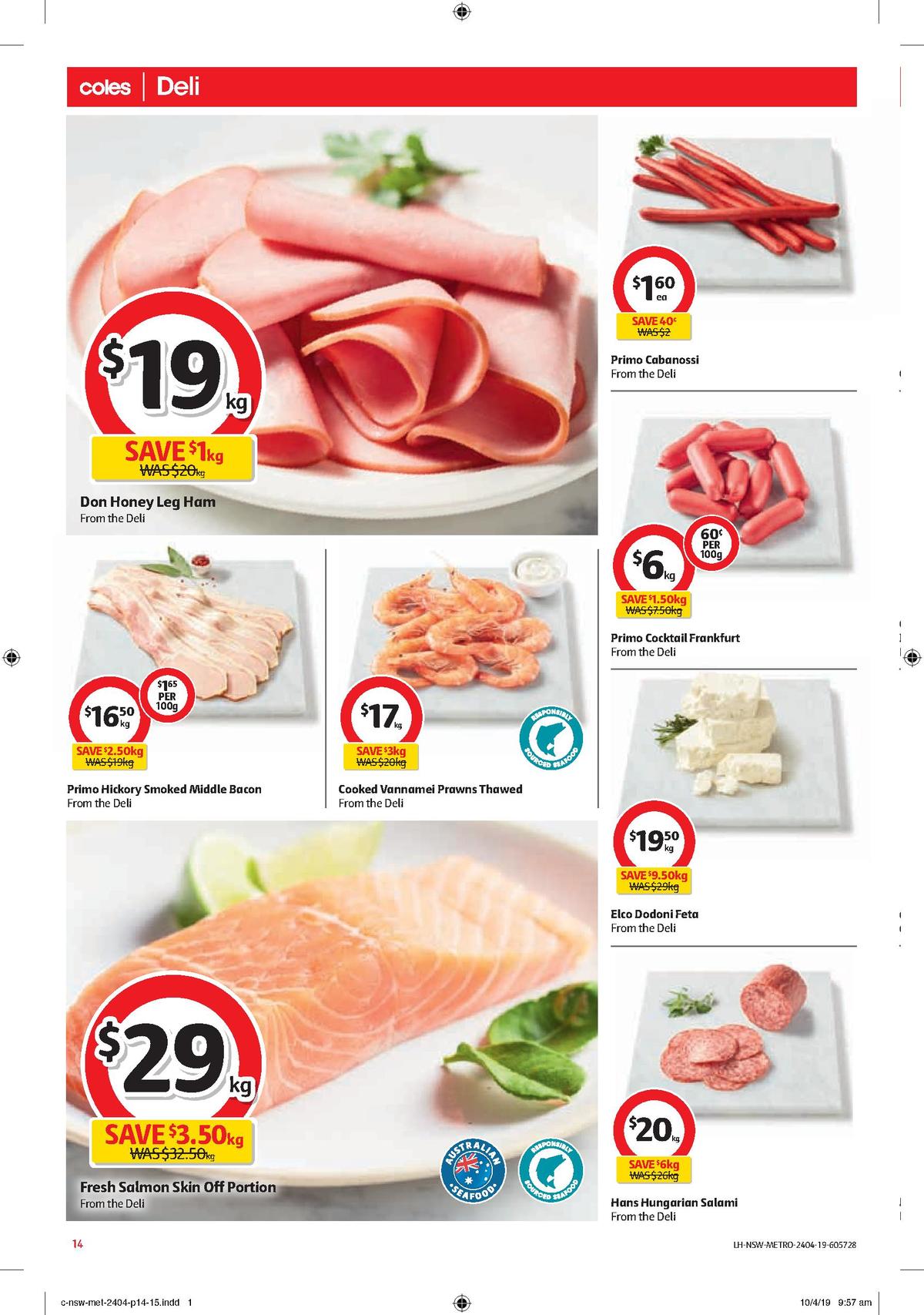 Coles Catalogues from 24 April