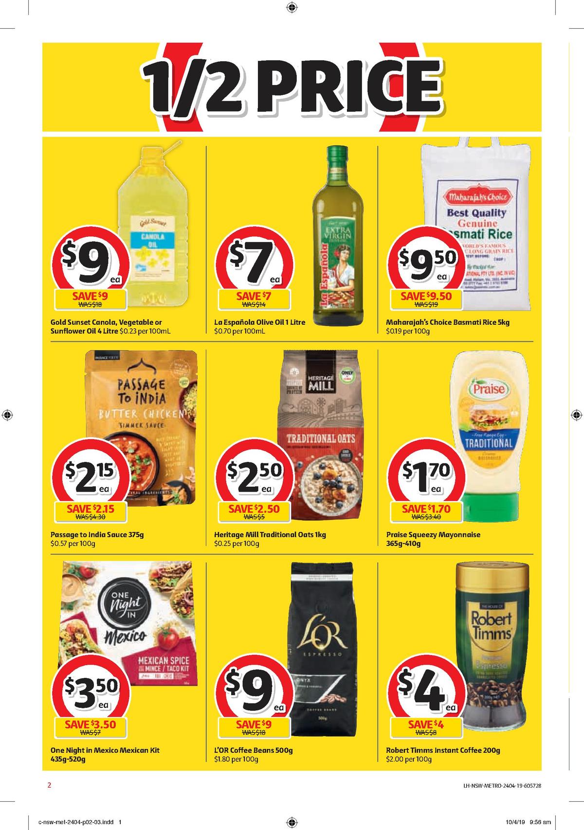 Coles Catalogues from 24 April