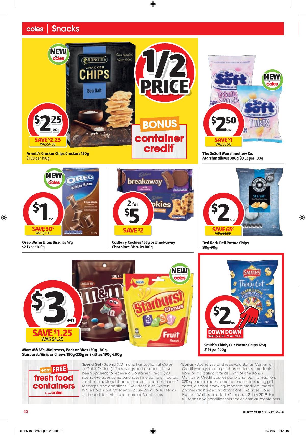 Coles Catalogues from 24 April