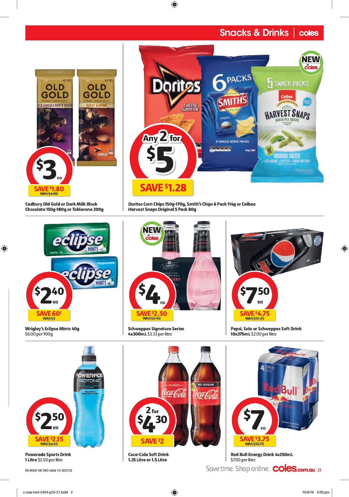 Coles Catalogues from 24 April