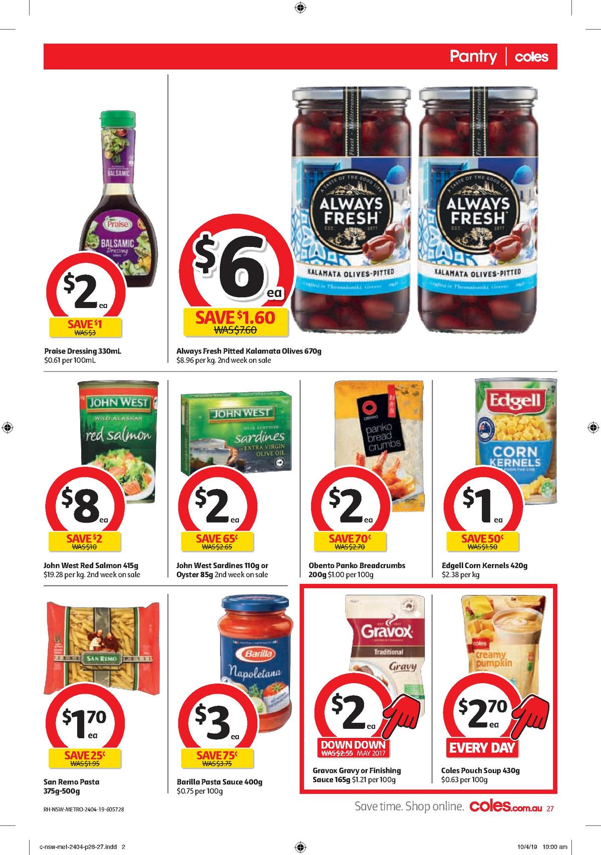Coles Catalogues from 24 April