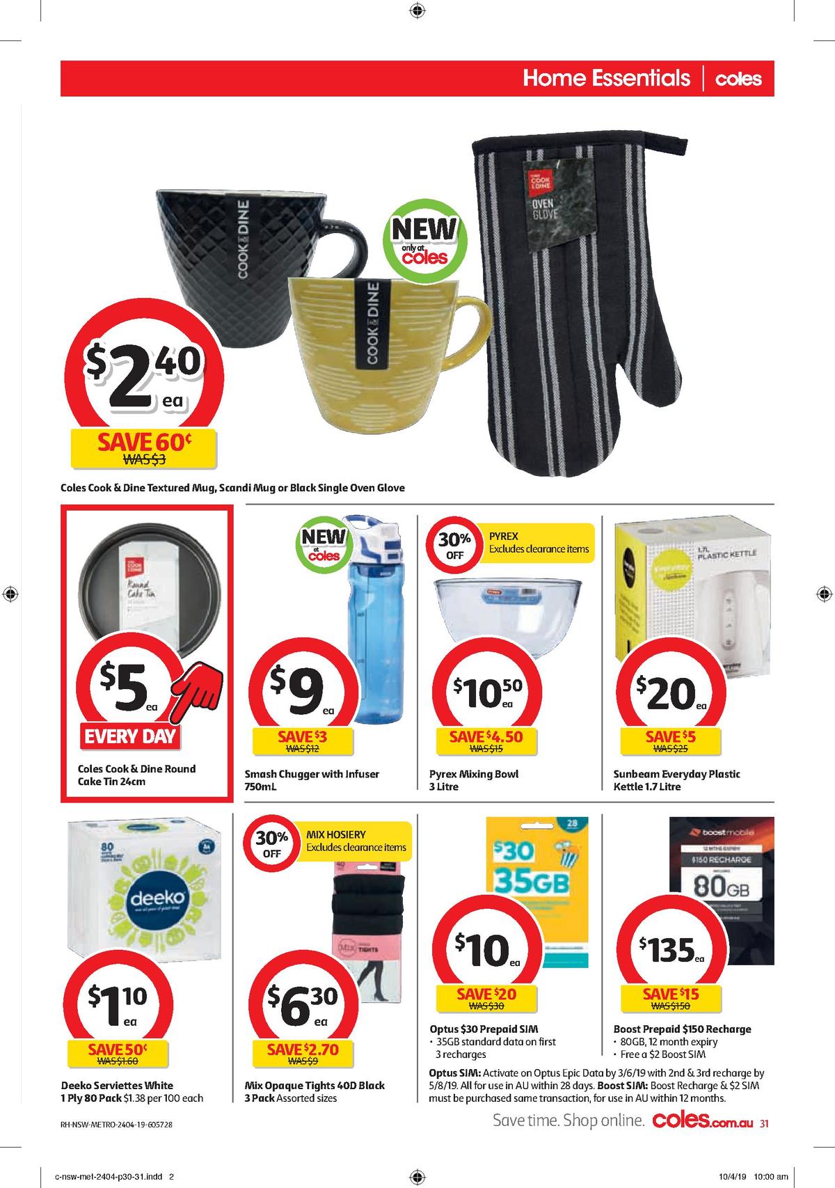Coles Catalogues from 24 April