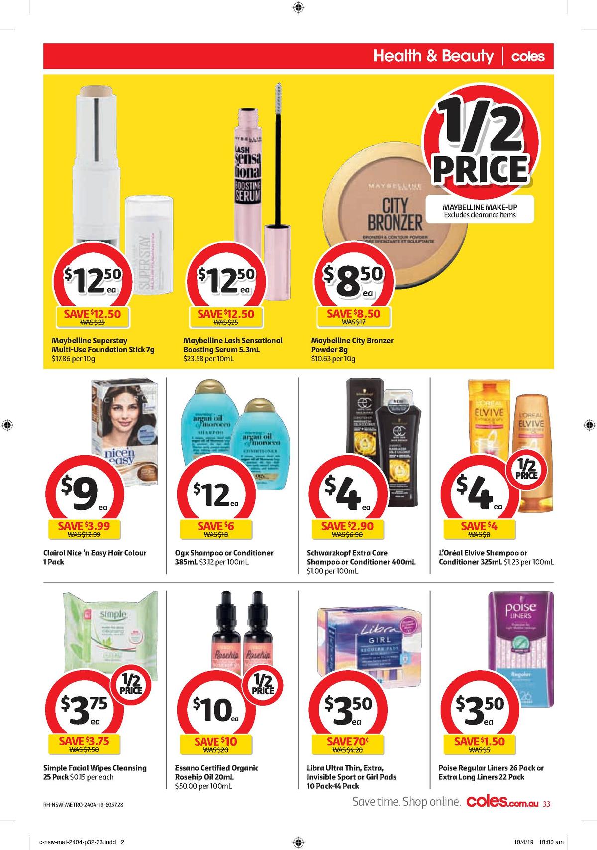 Coles Catalogues from 24 April