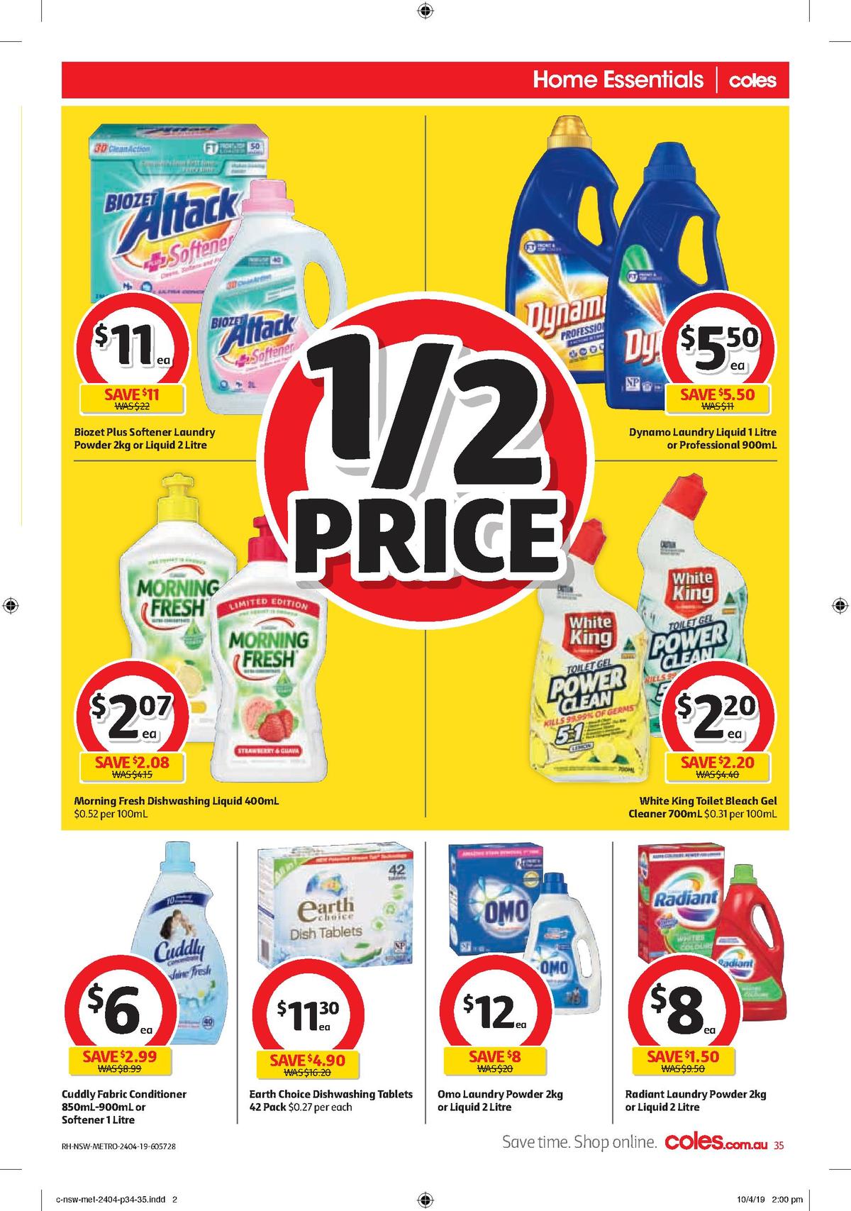 Coles Catalogues from 24 April
