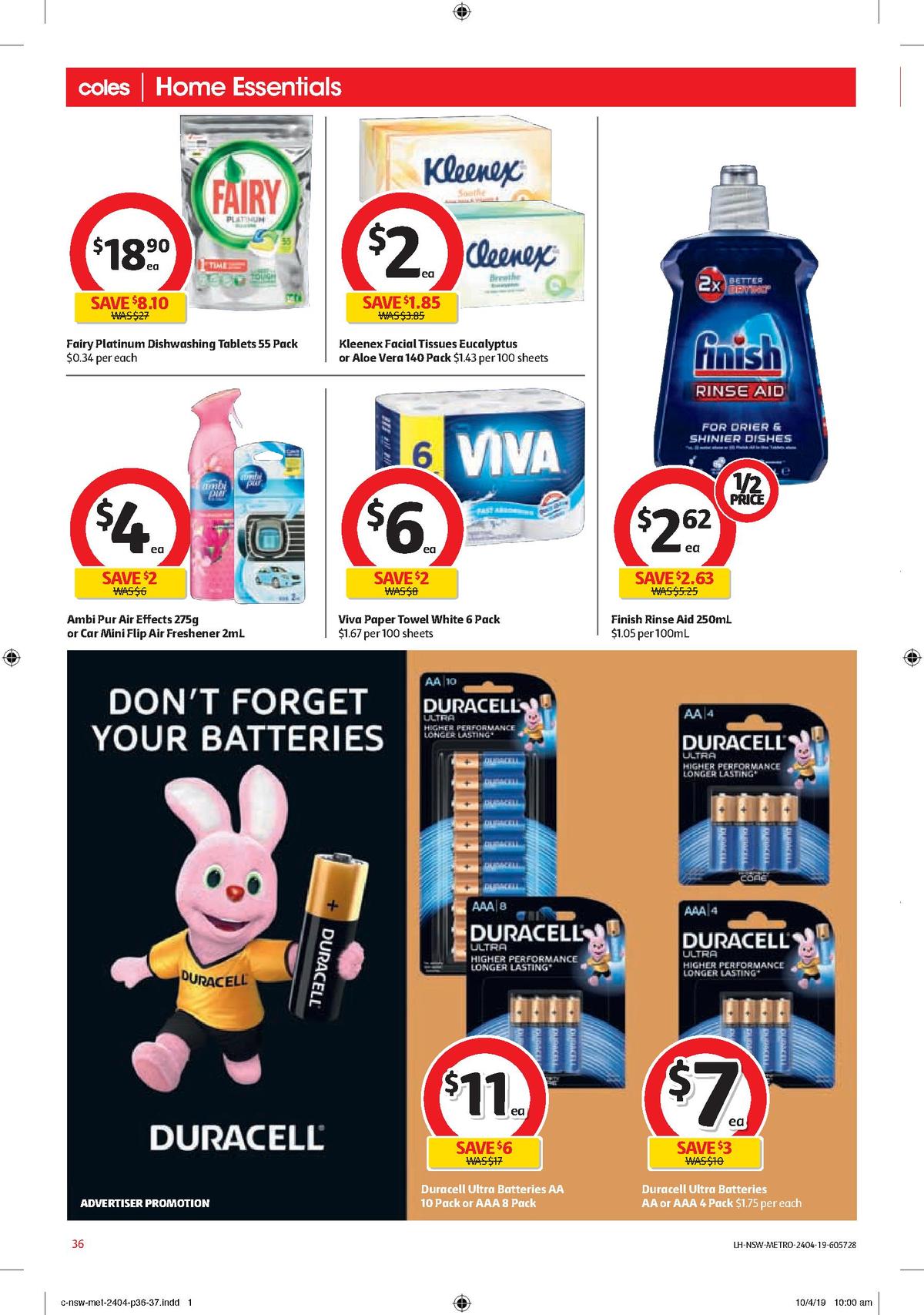 Coles Catalogues from 24 April