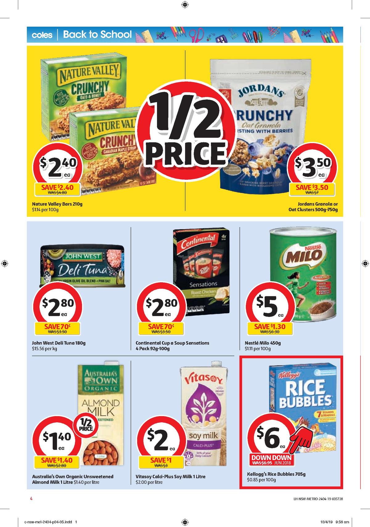 Coles Catalogues from 24 April