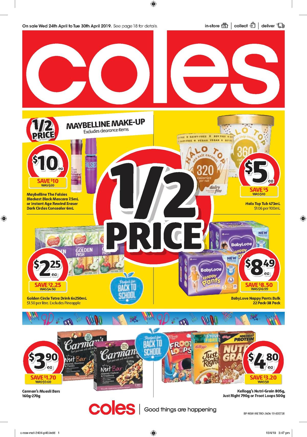 Coles Catalogues from 24 April