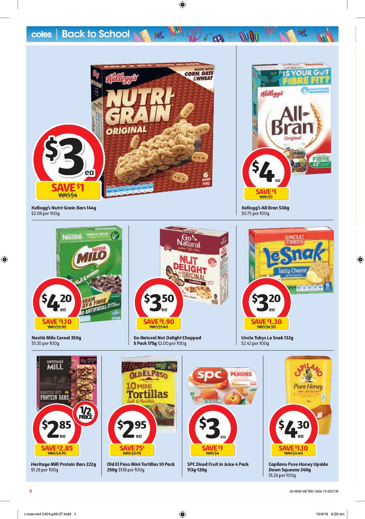 Coles Catalogues from 24 April