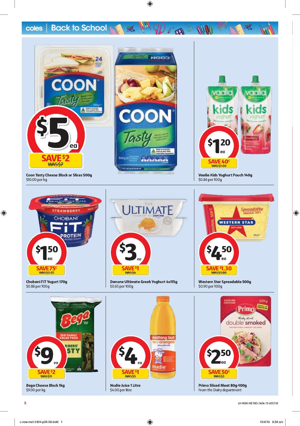 Coles Catalogues from 24 April