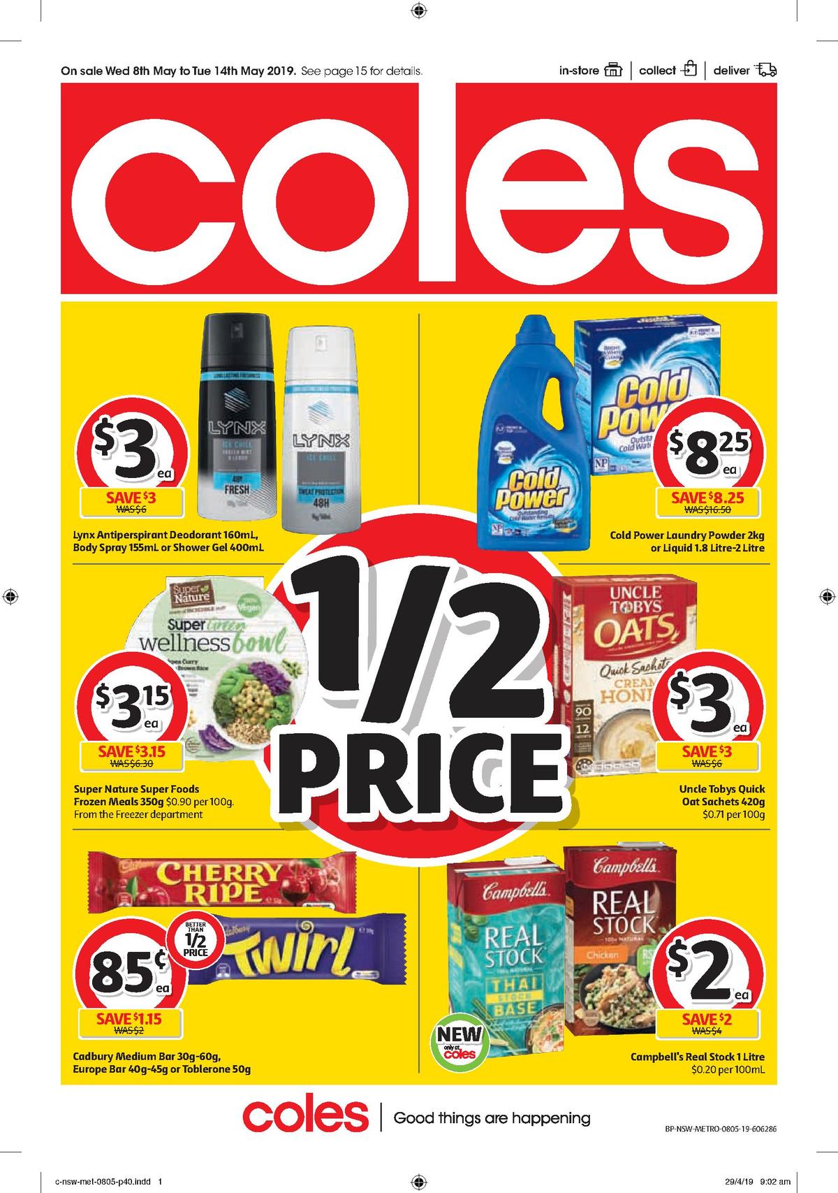 Coles Catalogues from 8 May