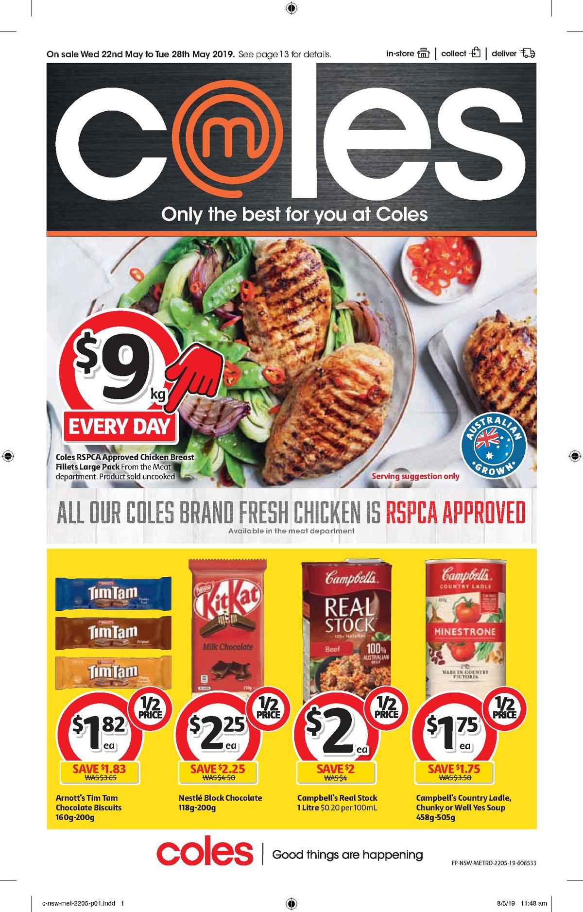 Coles Catalogues from 22 May