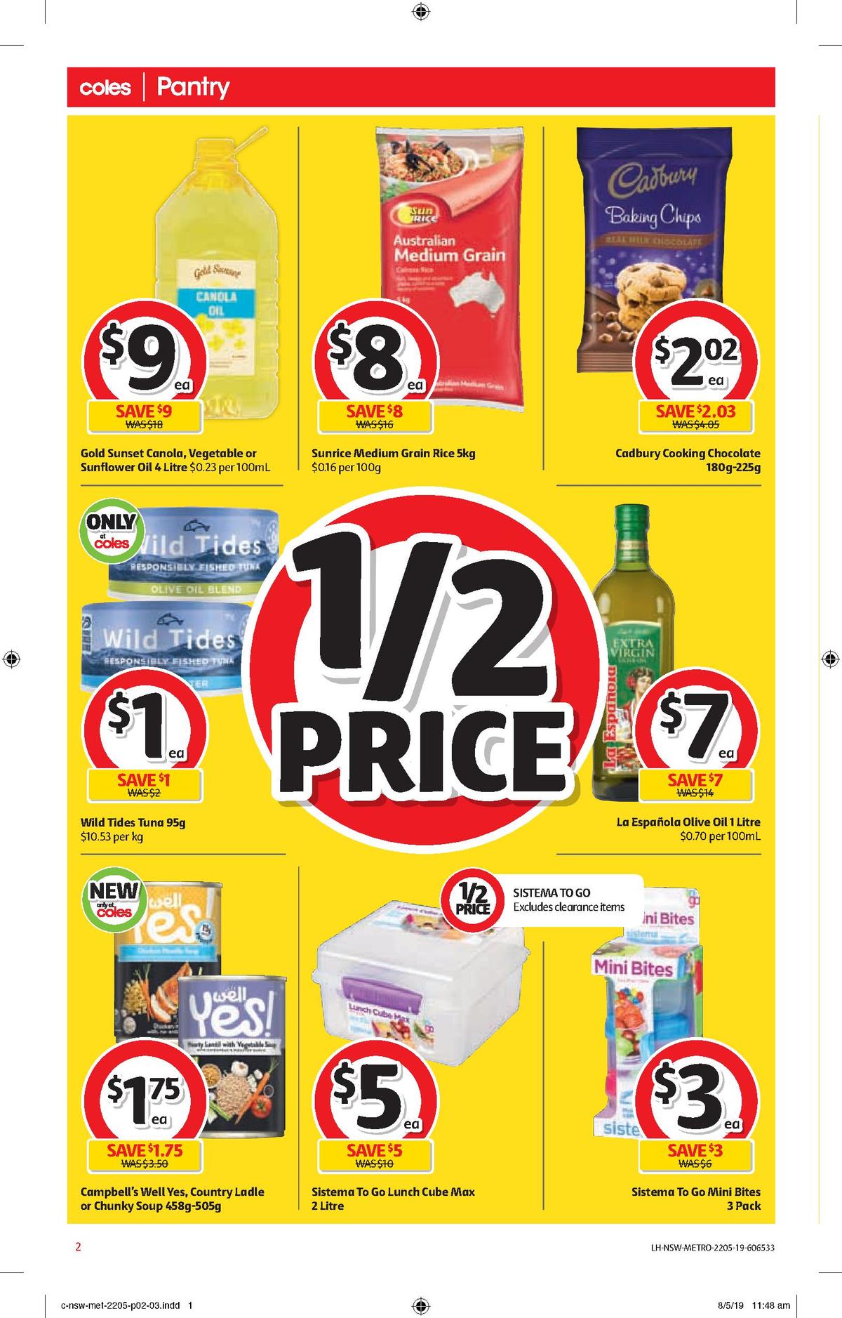 Coles Catalogues from 22 May