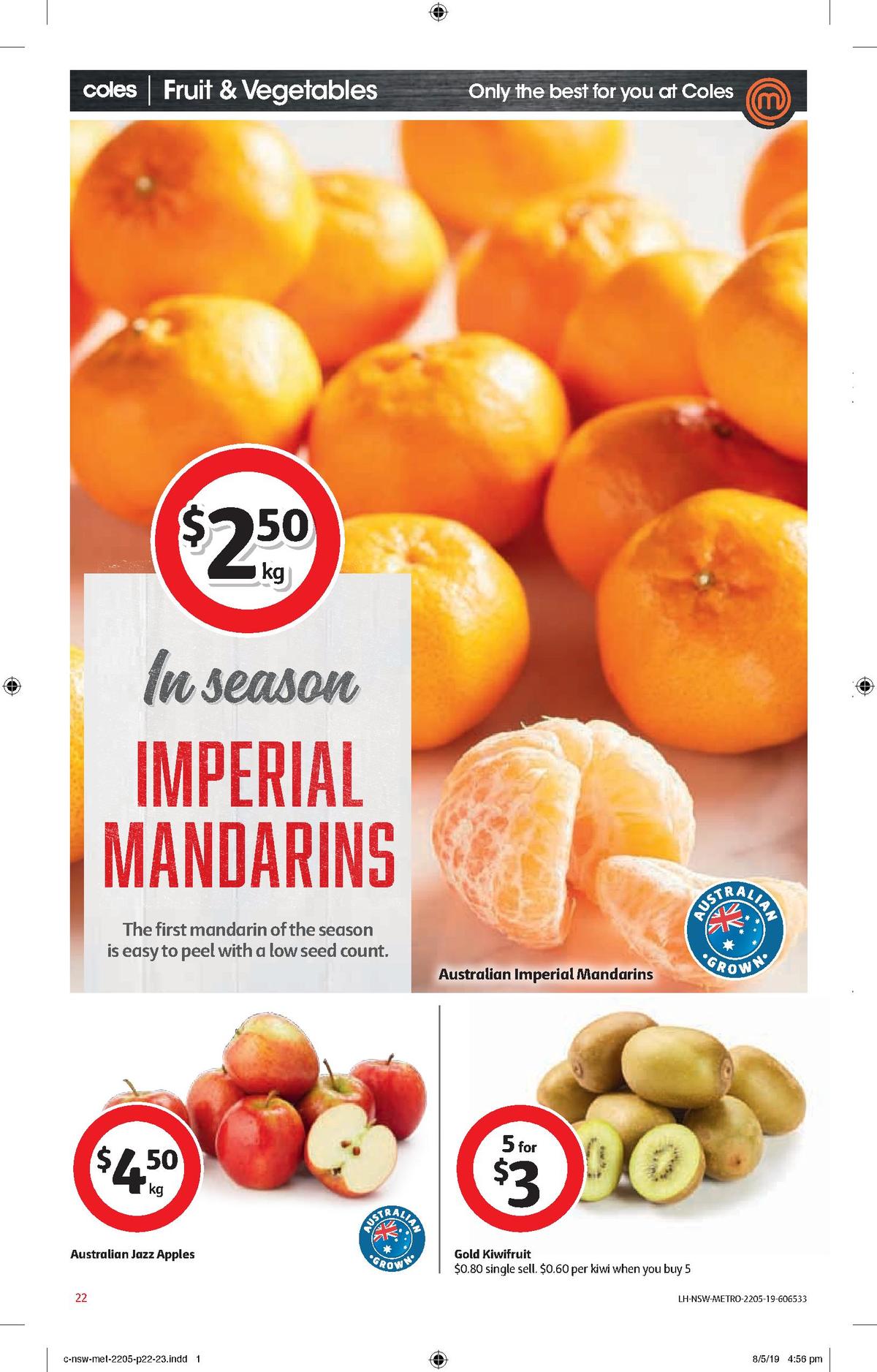 Coles Catalogues from 22 May