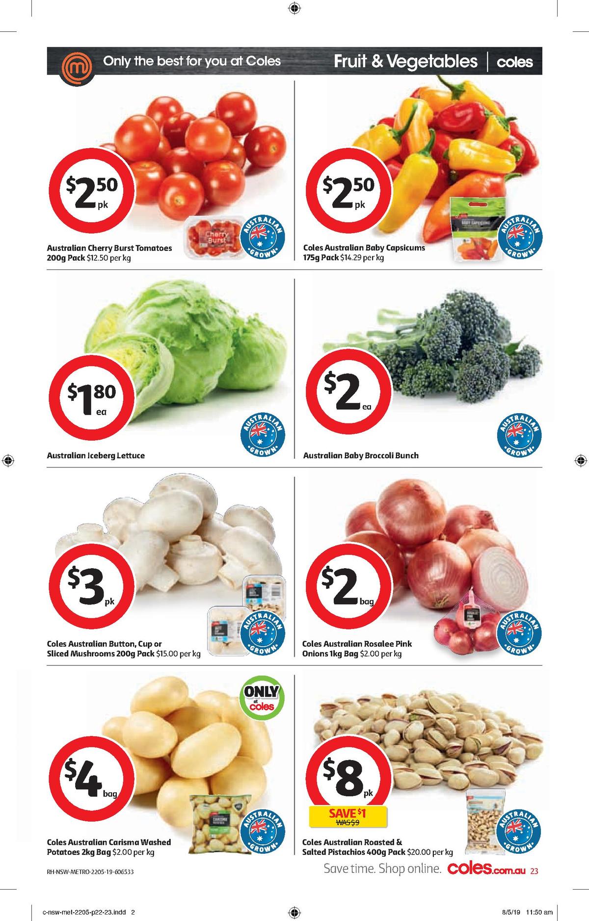 Coles Catalogues from 22 May