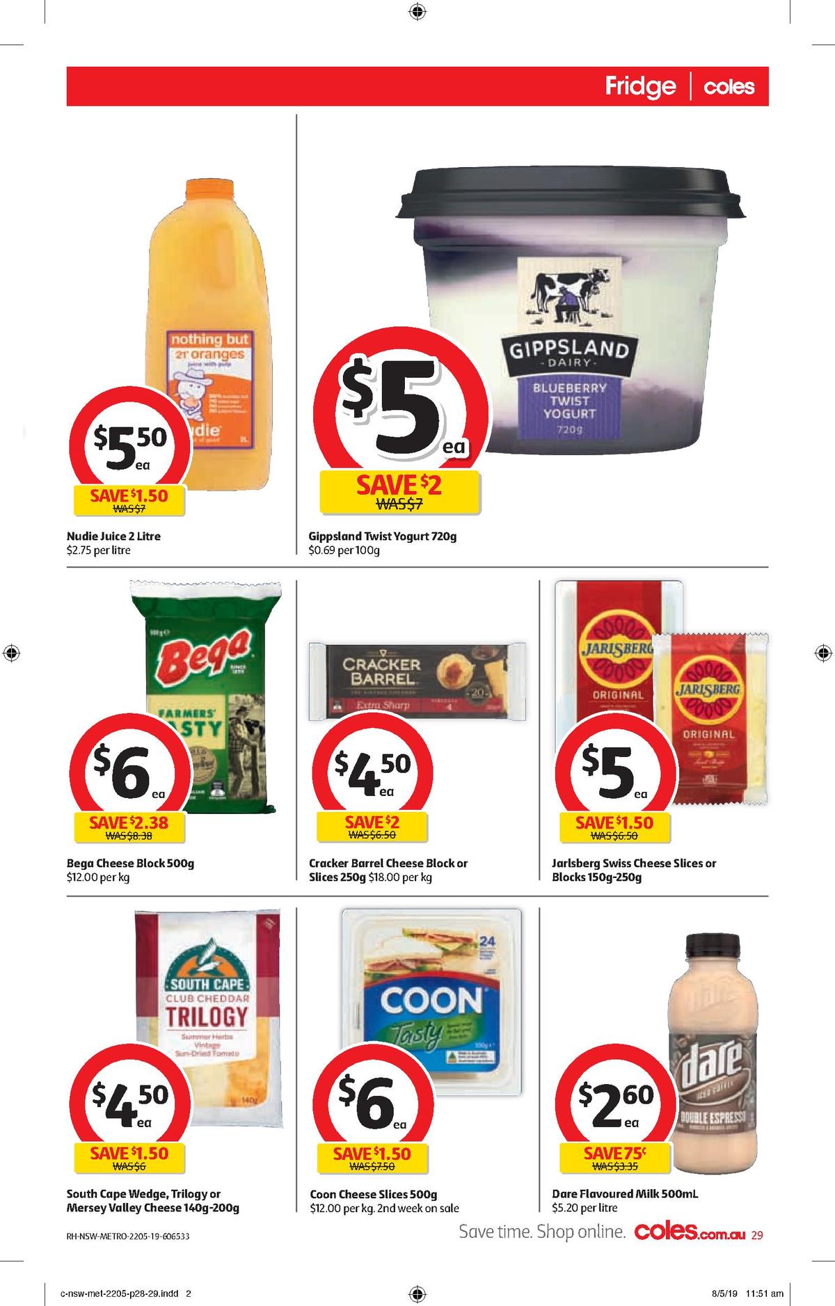 Coles Catalogues from 22 May