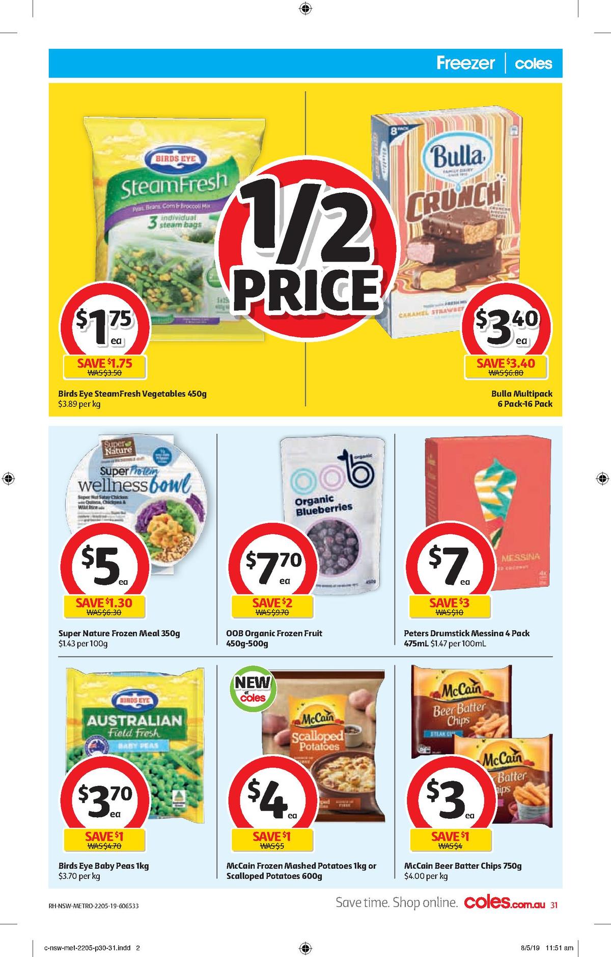 Coles Catalogues from 22 May