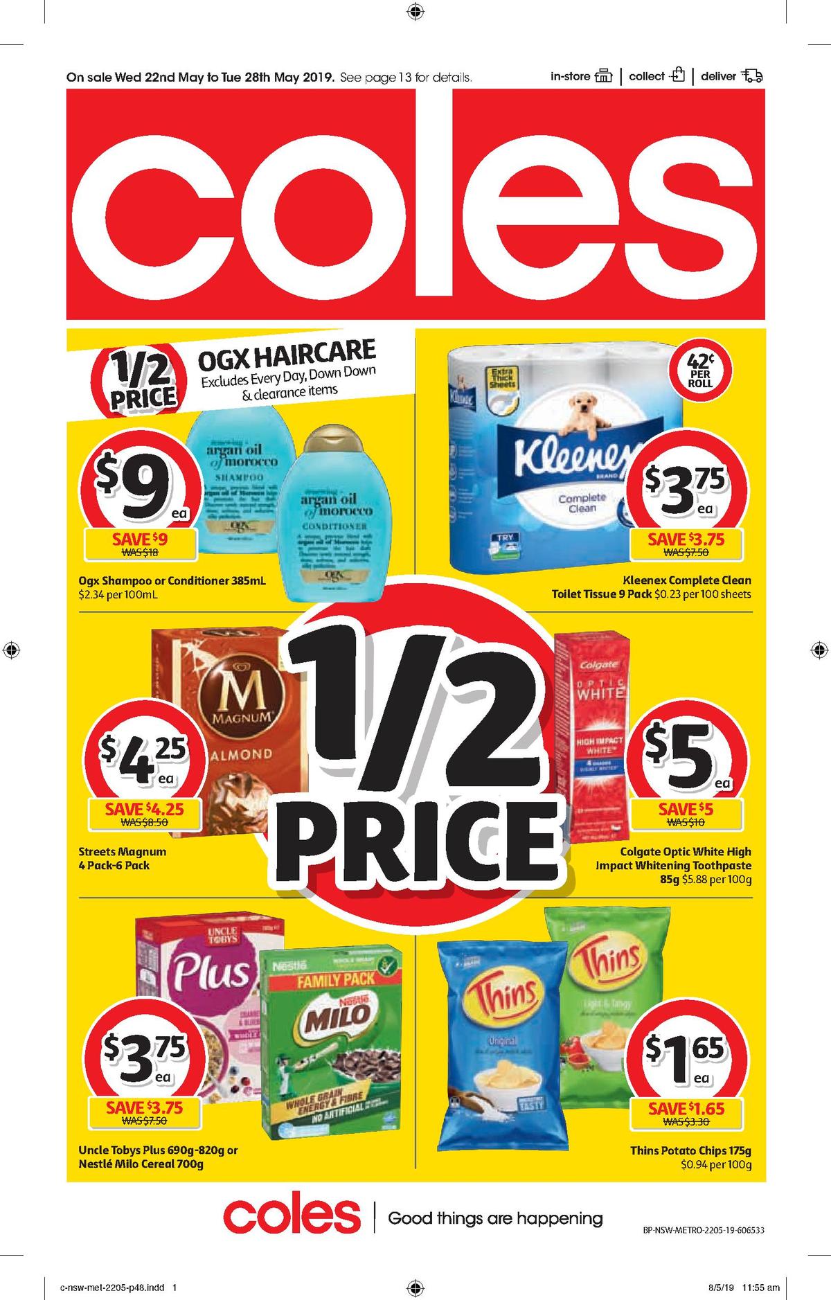 Coles Catalogues from 22 May