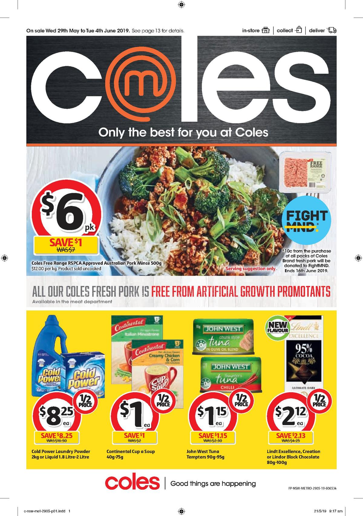 Coles Catalogues from 29 May