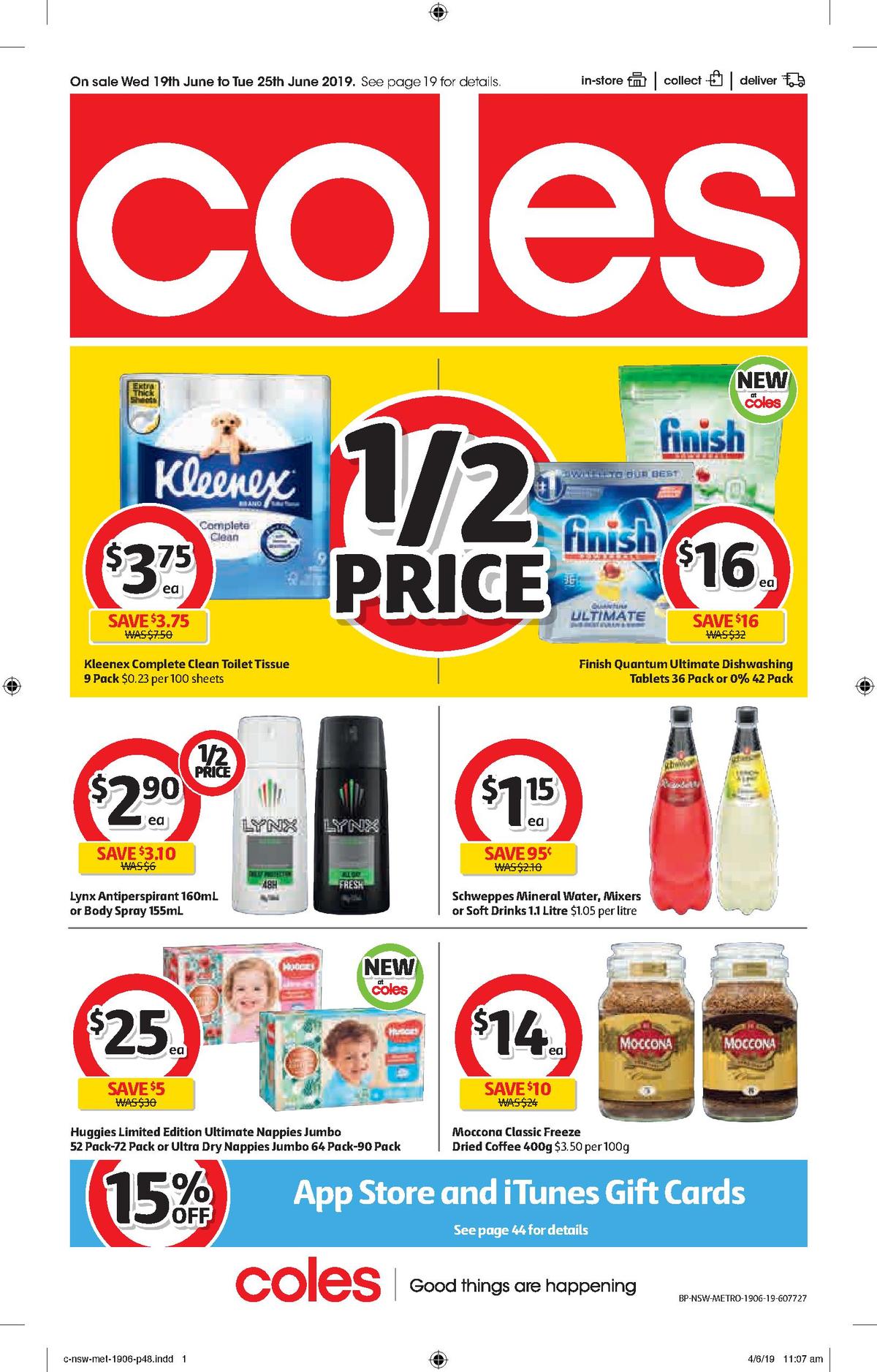 Coles Catalogues from 19 June