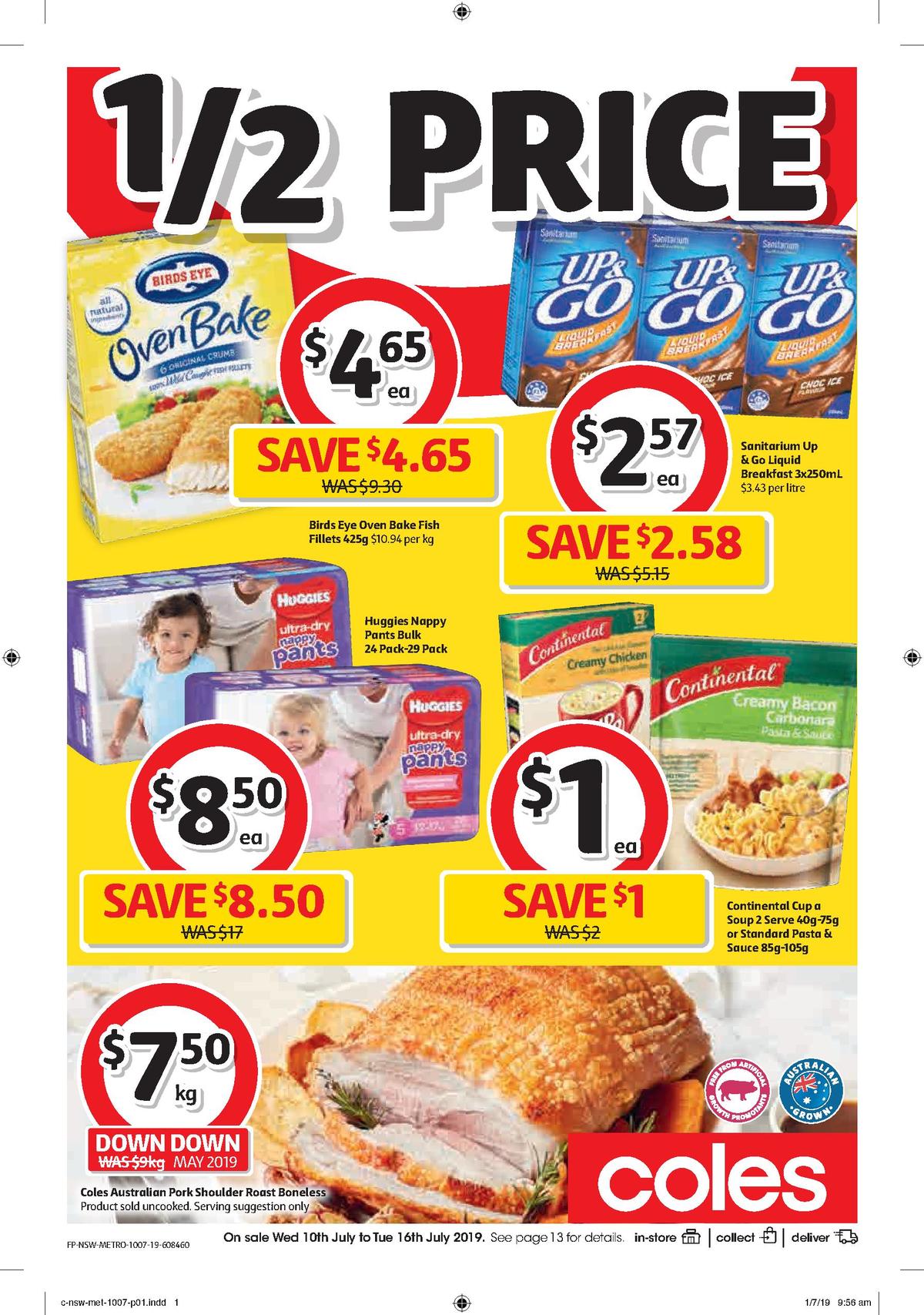 Coles Catalogues from 10 July