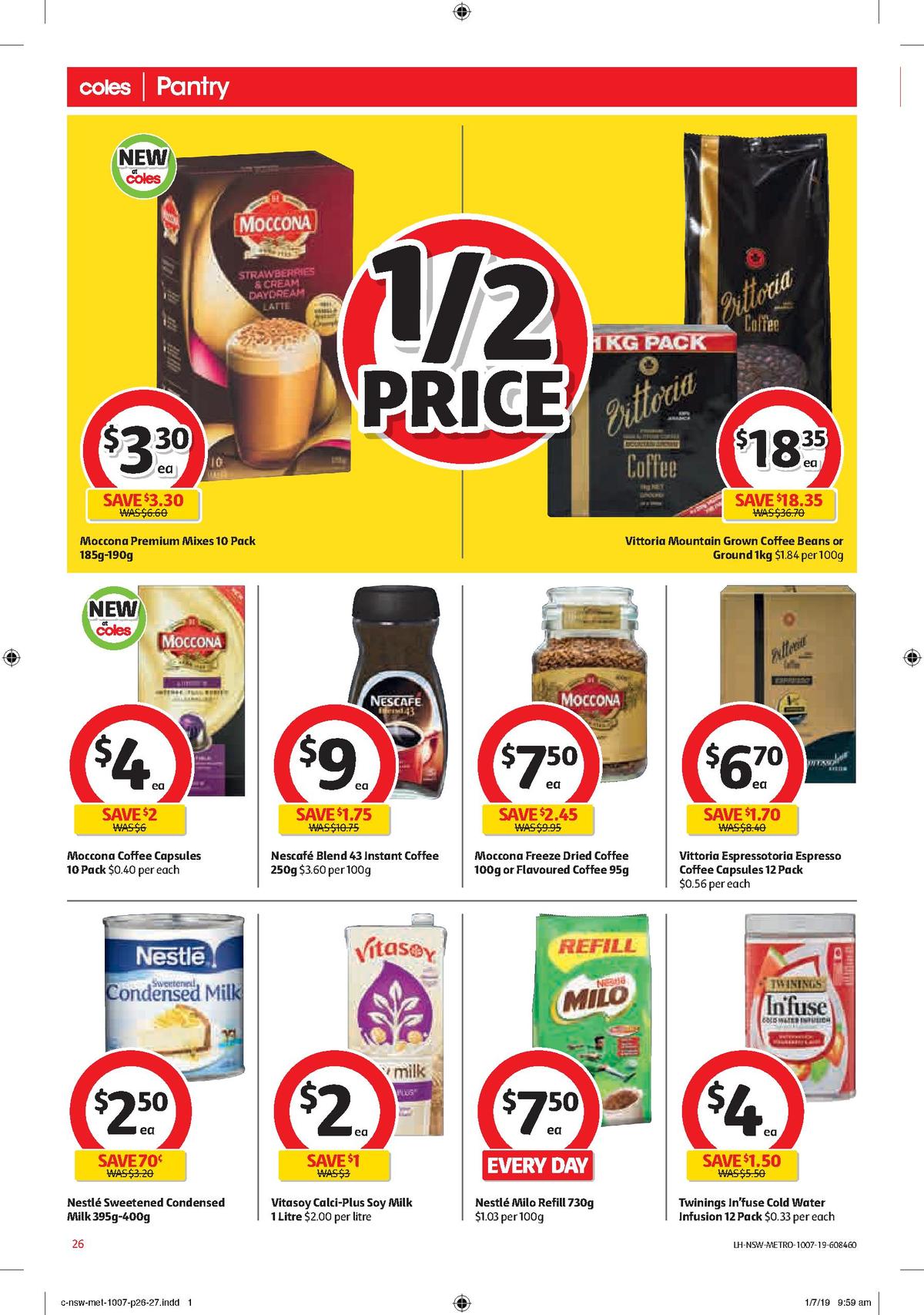 Coles Catalogues from 10 July