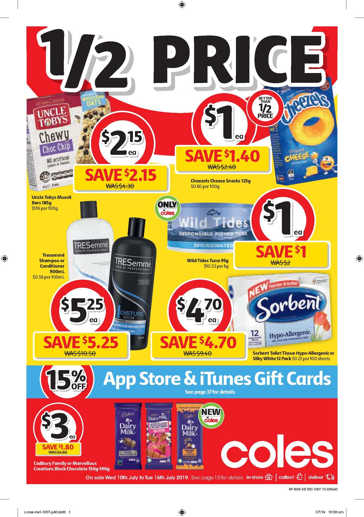 Coles Catalogues from 10 July