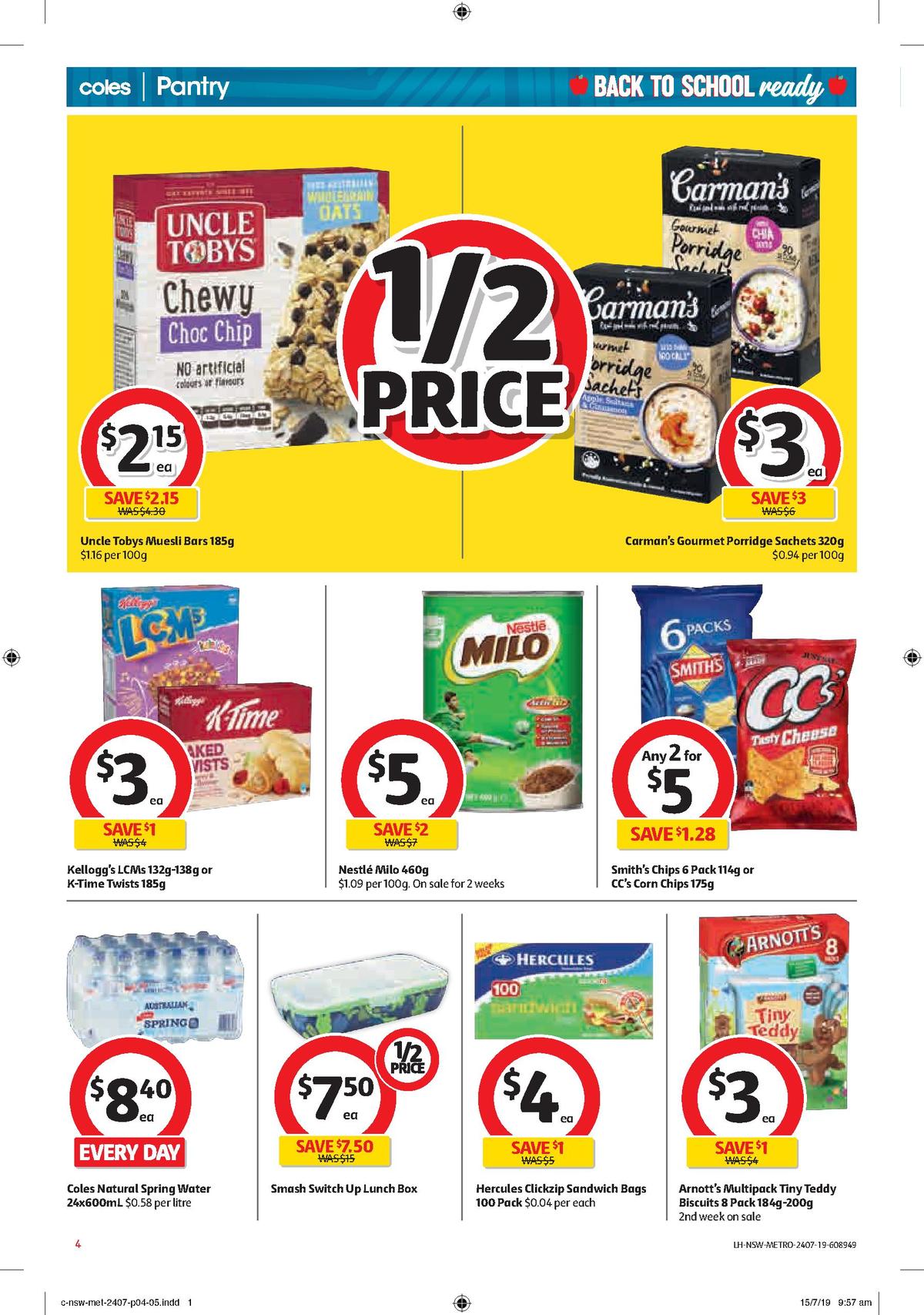Coles Catalogues from 24 July