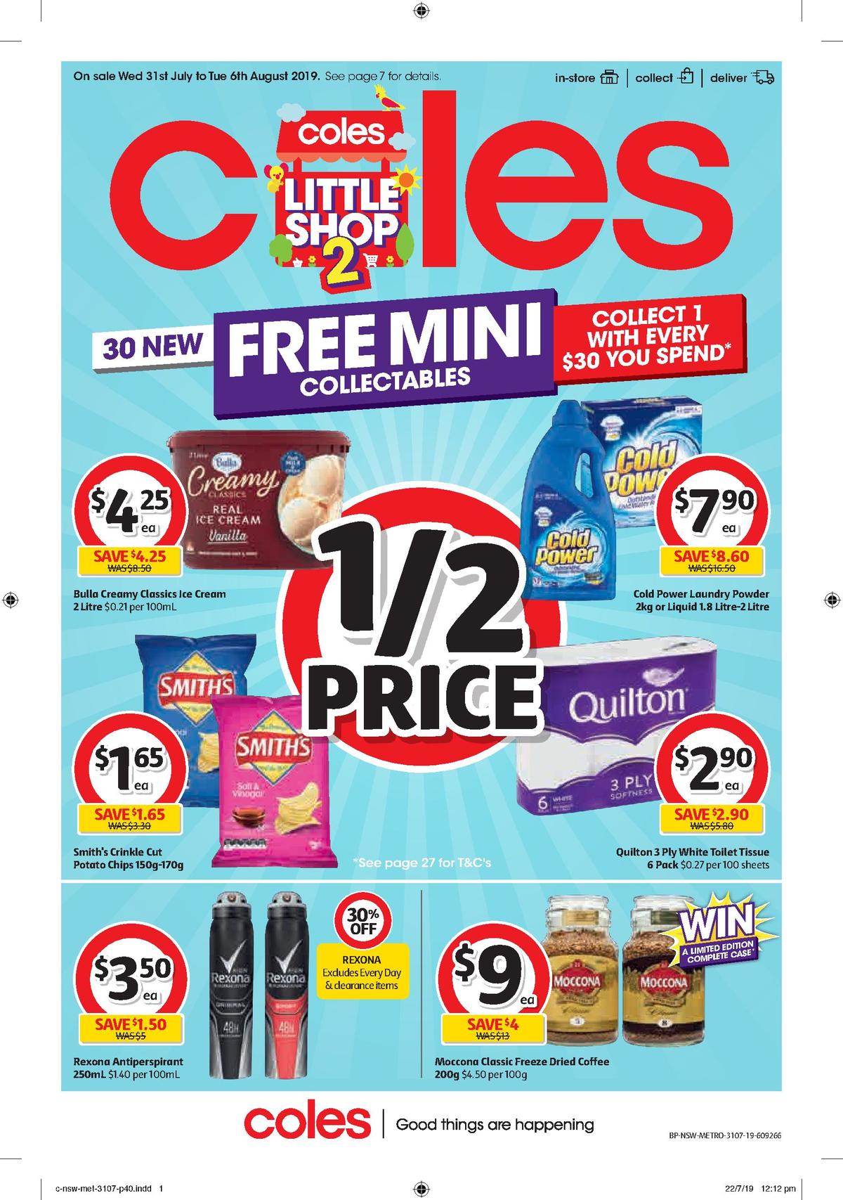 Coles Catalogues from 31 July